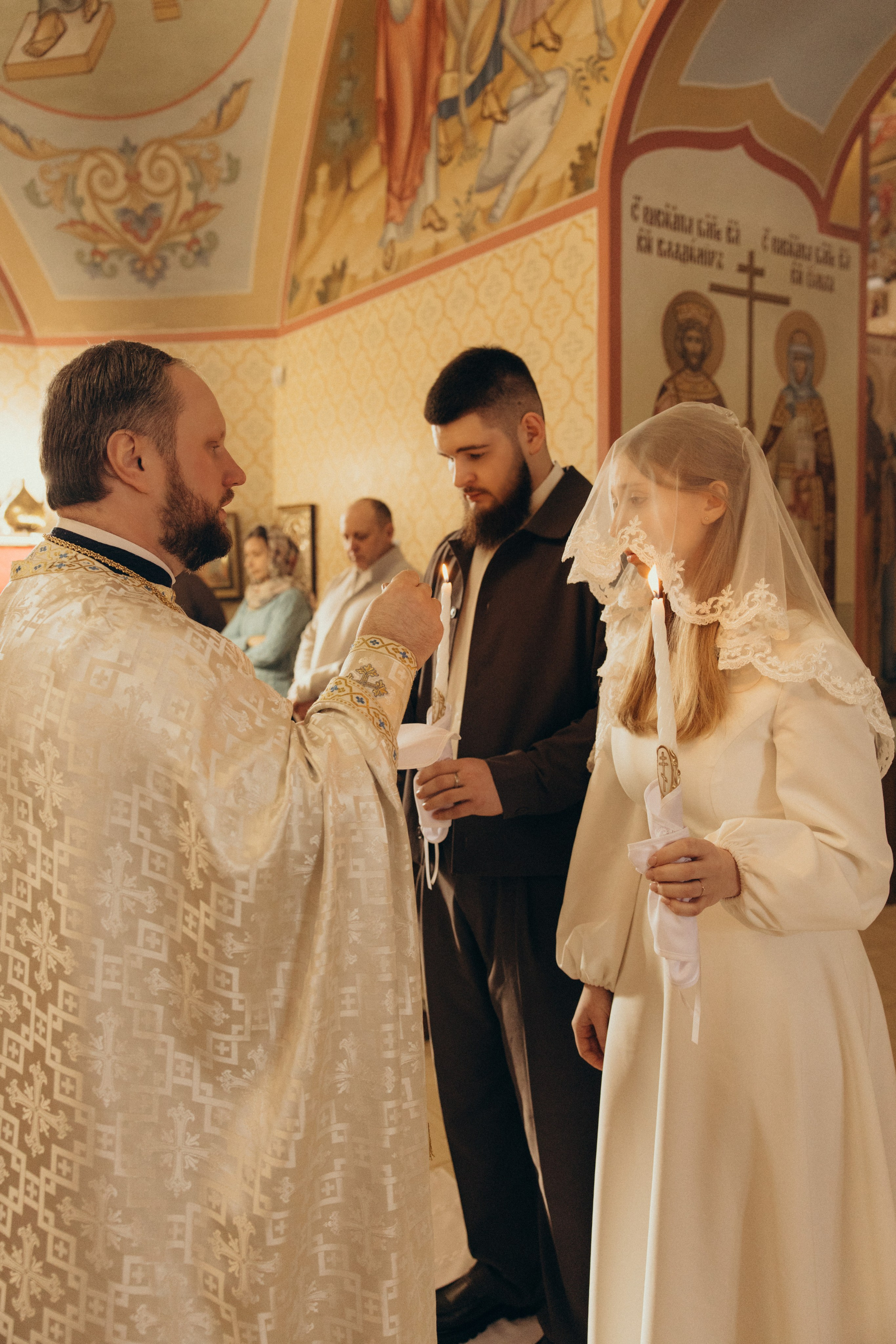 Таинство Венчания Андрея и Ксении. Фотограф Сотникова Вероника