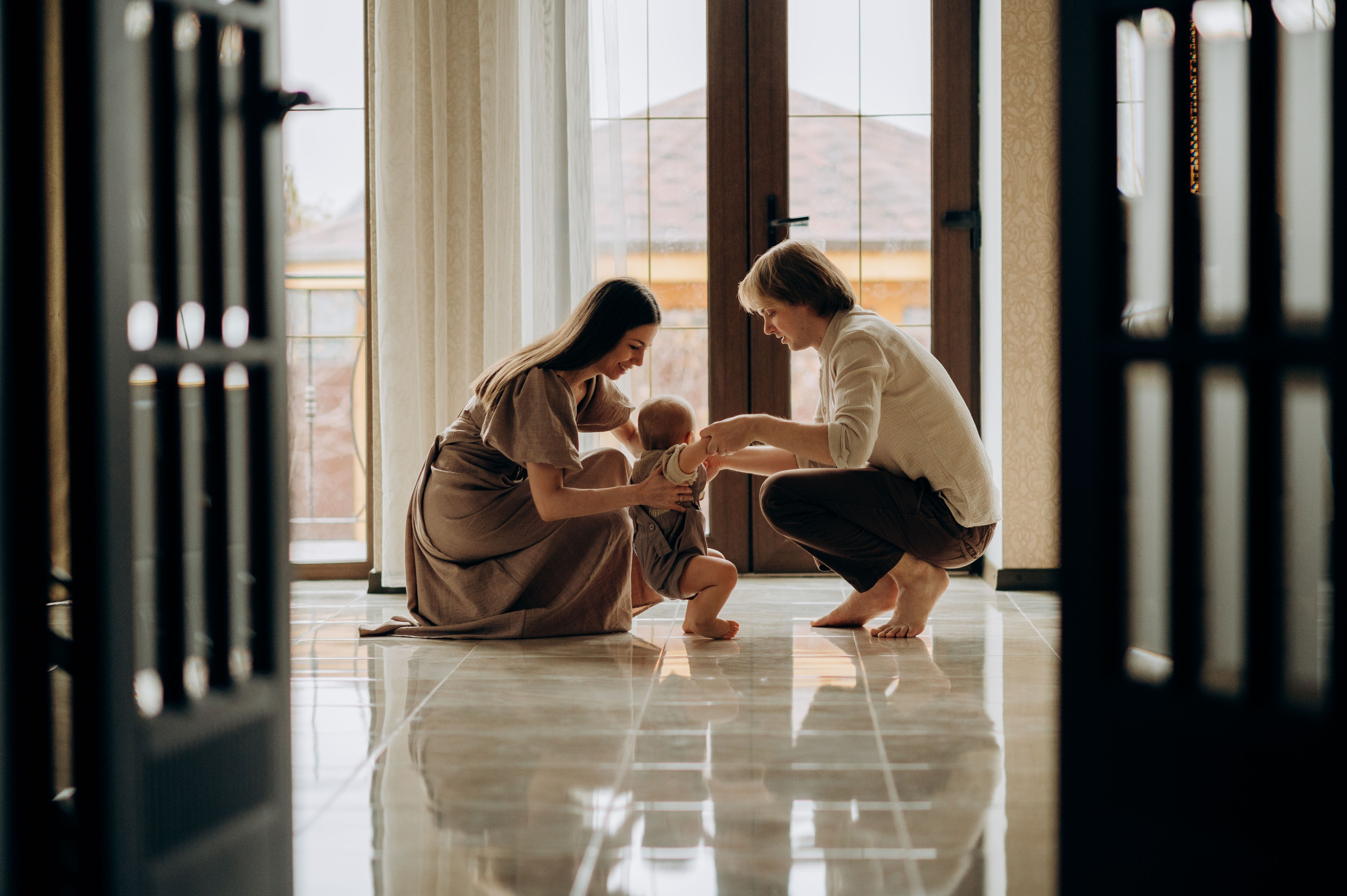 Домашняя фотосессия на годик. Семейный фотограф в Домодедово и Москве Елена Пичугина