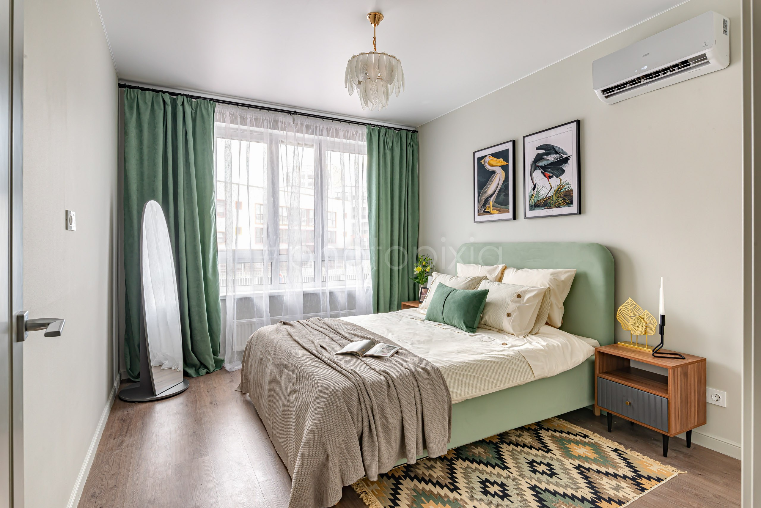 Фотосъёмка двухкомнатной квартиры для продажи. Интерьерная съёмка и виртуальные туры — Интерьерный фотограф Кузнецов Сергей (photopixiq)