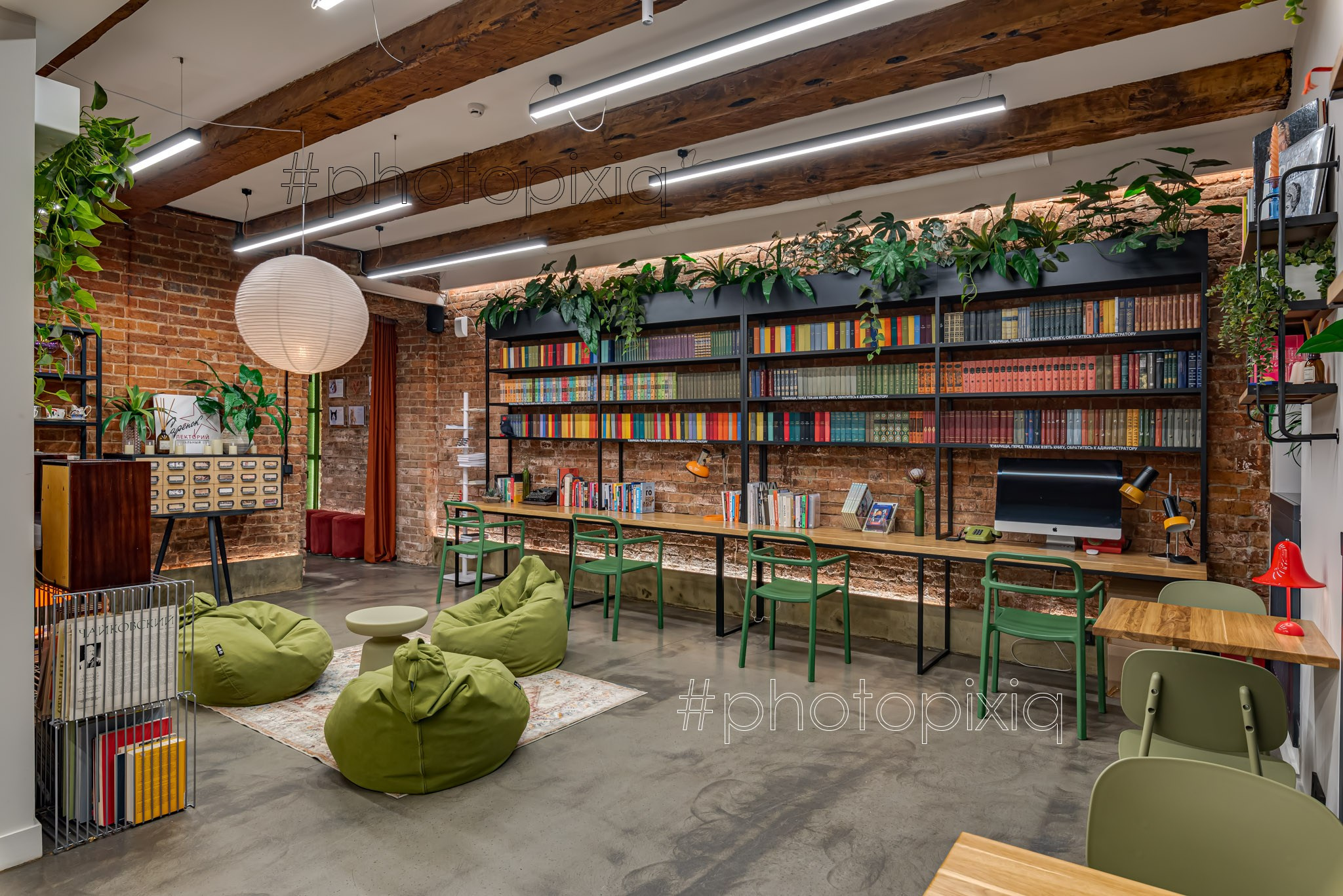 Интерьерная съёмка коворкинга САРЁНОК. Интерьерная съёмка и виртуальные туры — Интерьерный фотограф Кузнецов Сергей (photopixiq)