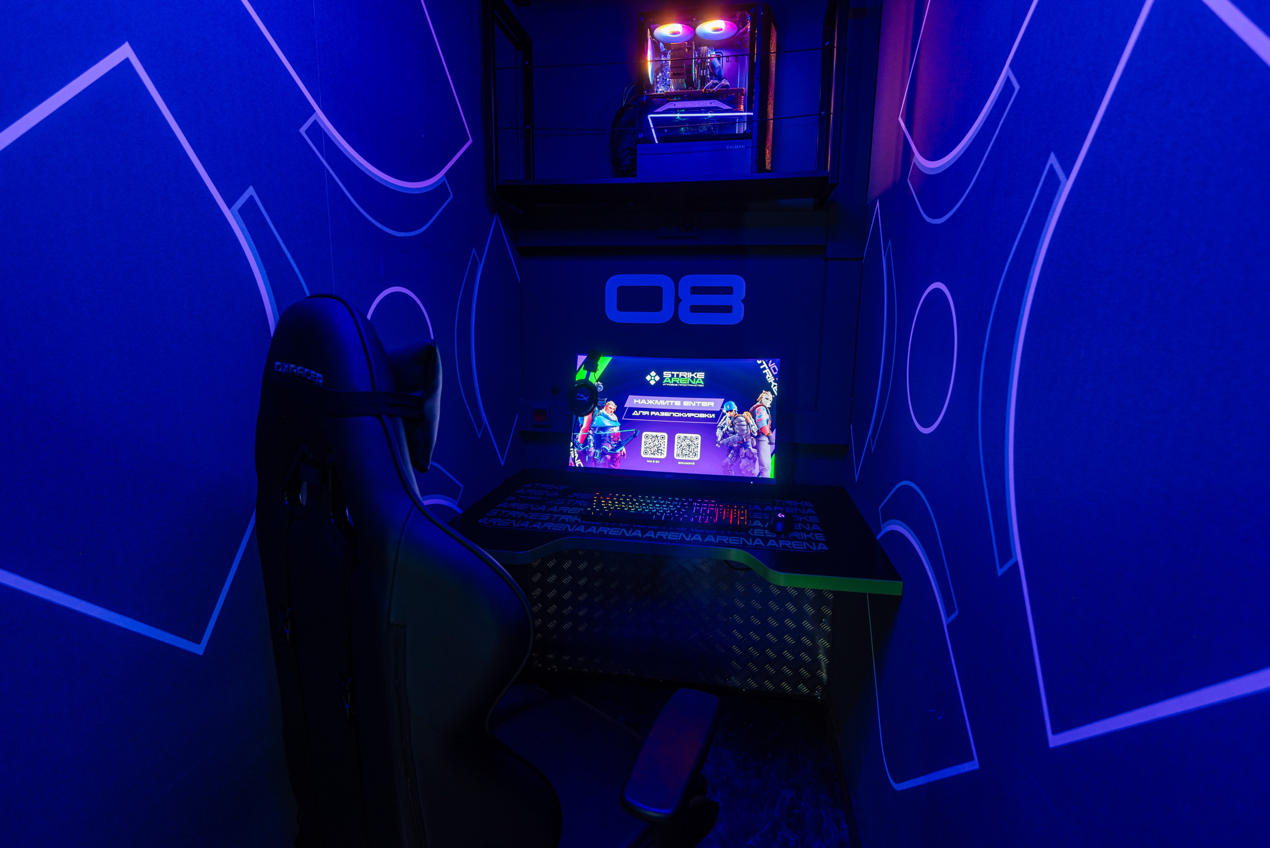 Фотосъемка для компьютерного клуба. Интерьерный и репортажный фотограф в Санкт-Петербурге