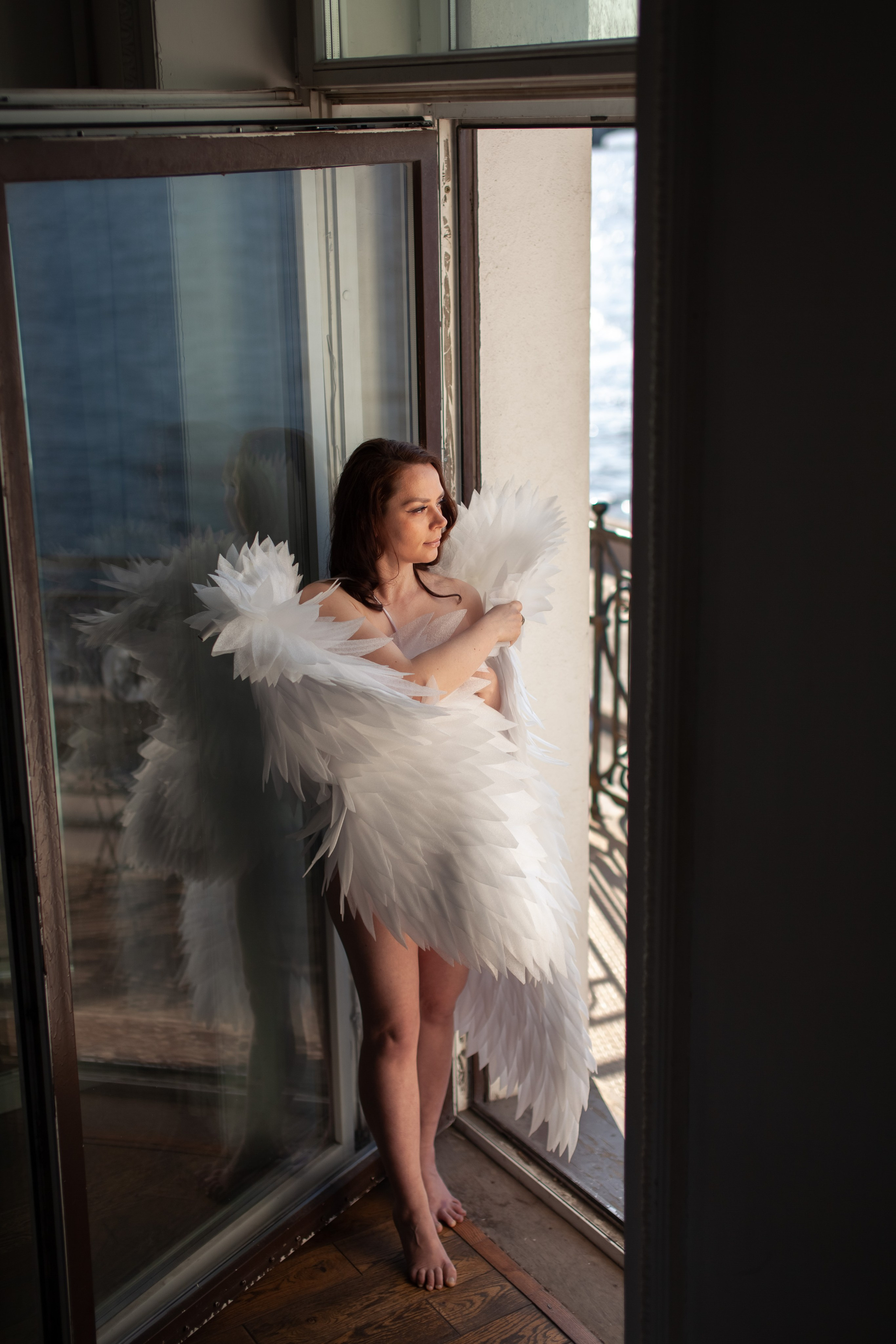 Ангел. Двойняшки-фотографы Анна и Анастасия в Санкт-Петербурге