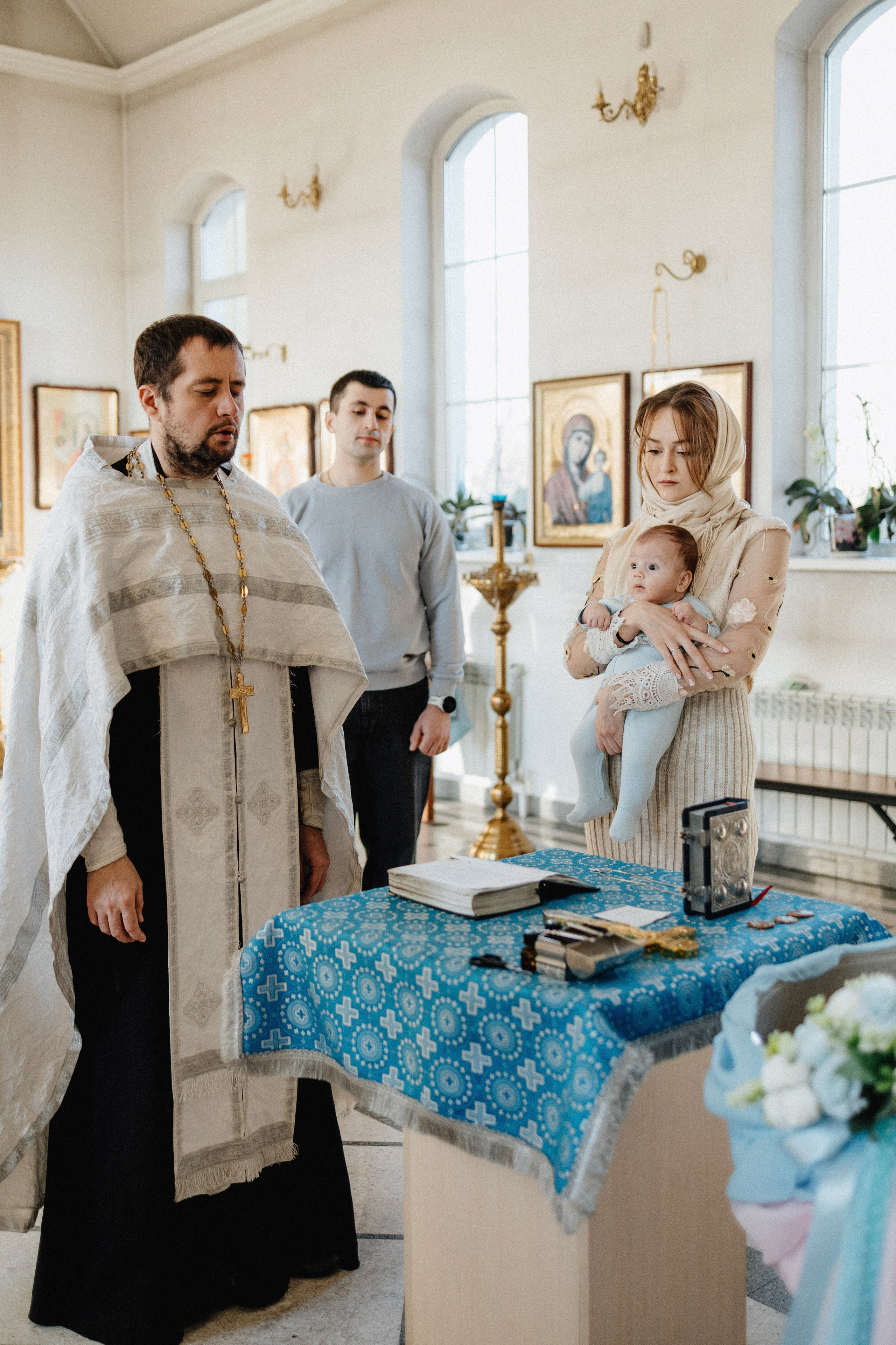 Крещение. Семейный лайфстайл фотограф в г. Липецк