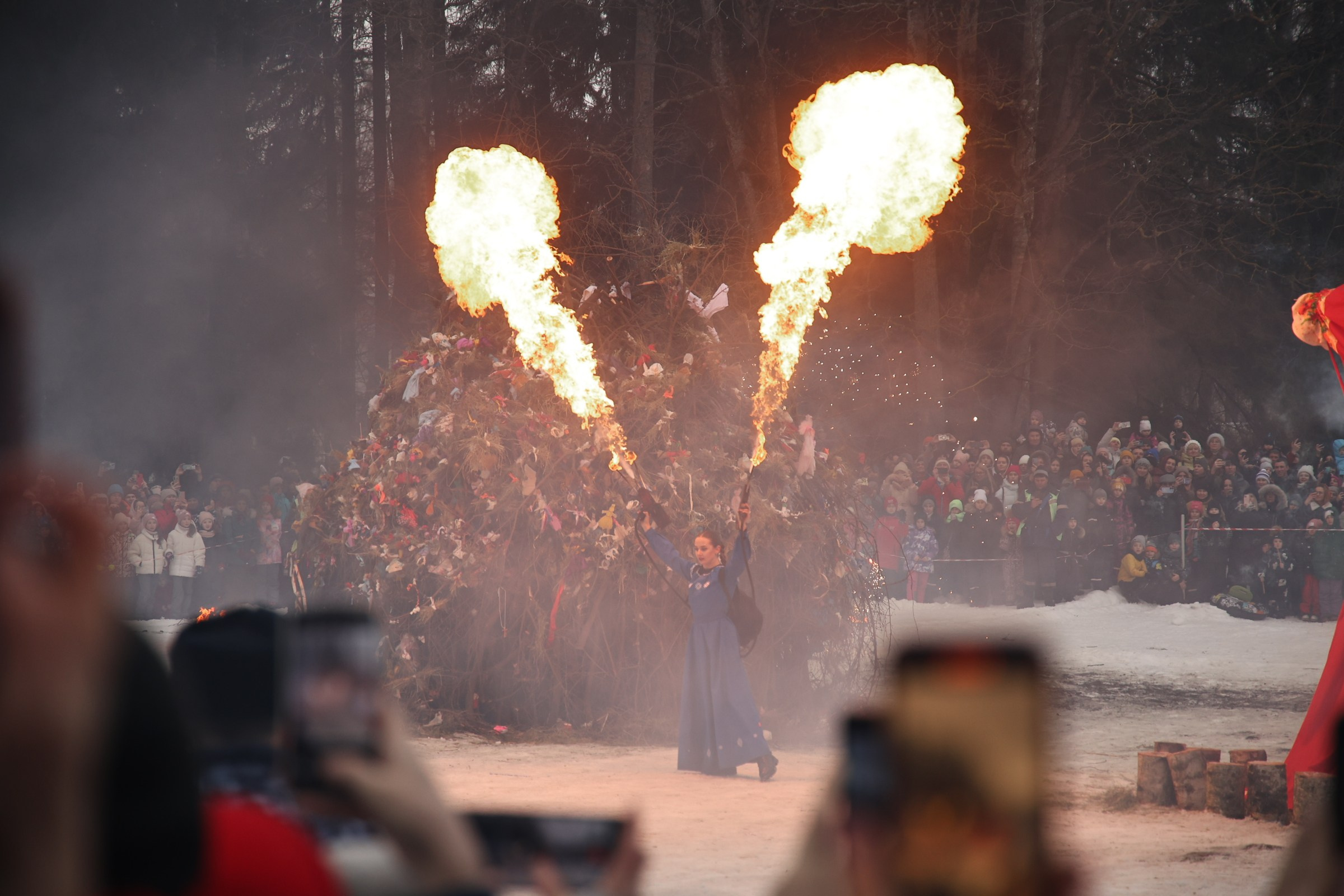 Широкая Масленица ГМЗ Павловск. Фотограф Валерий Сабрам
