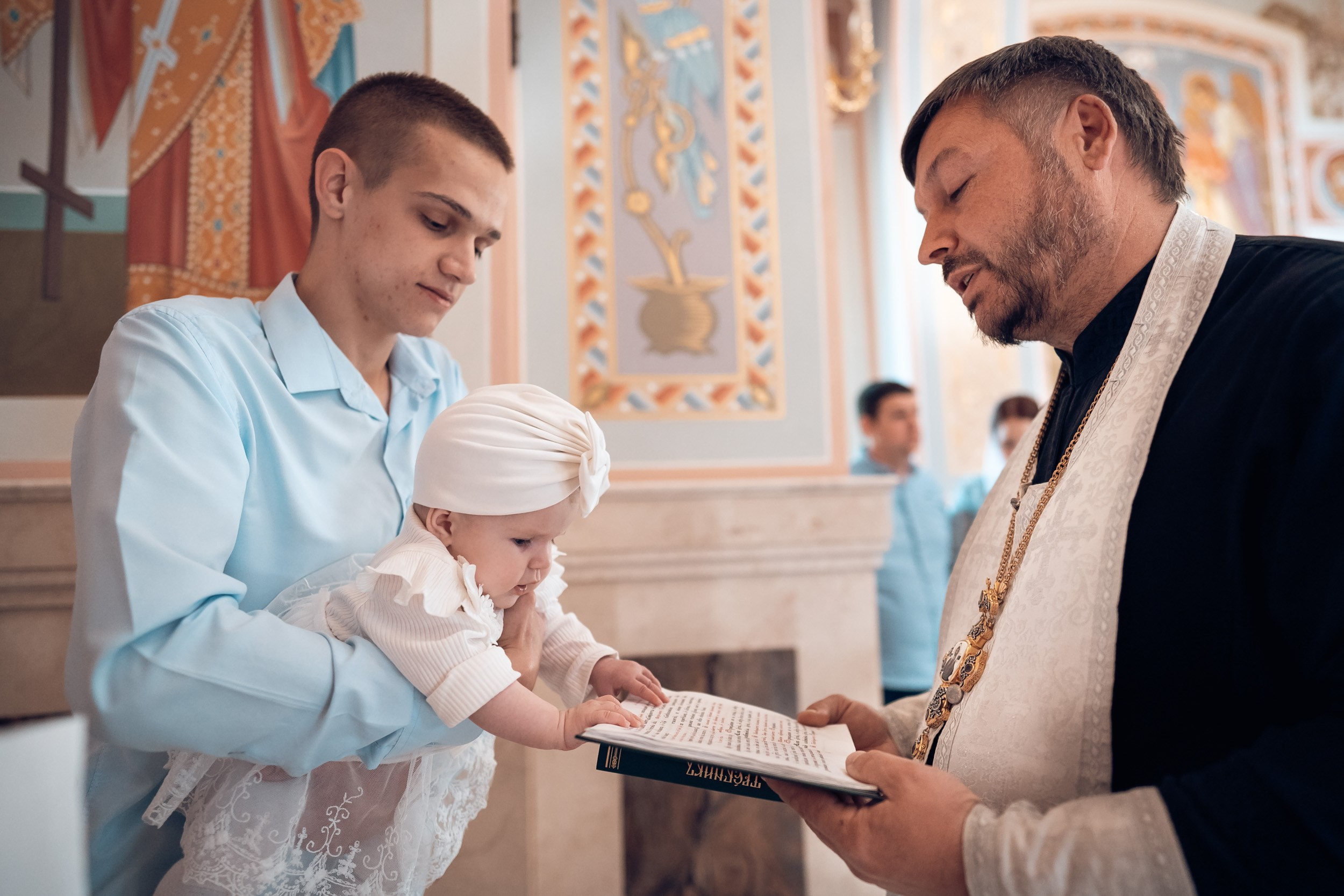 Крещение в Александро-Невском соборе Симферополь. Церковный фотограф Севастополь