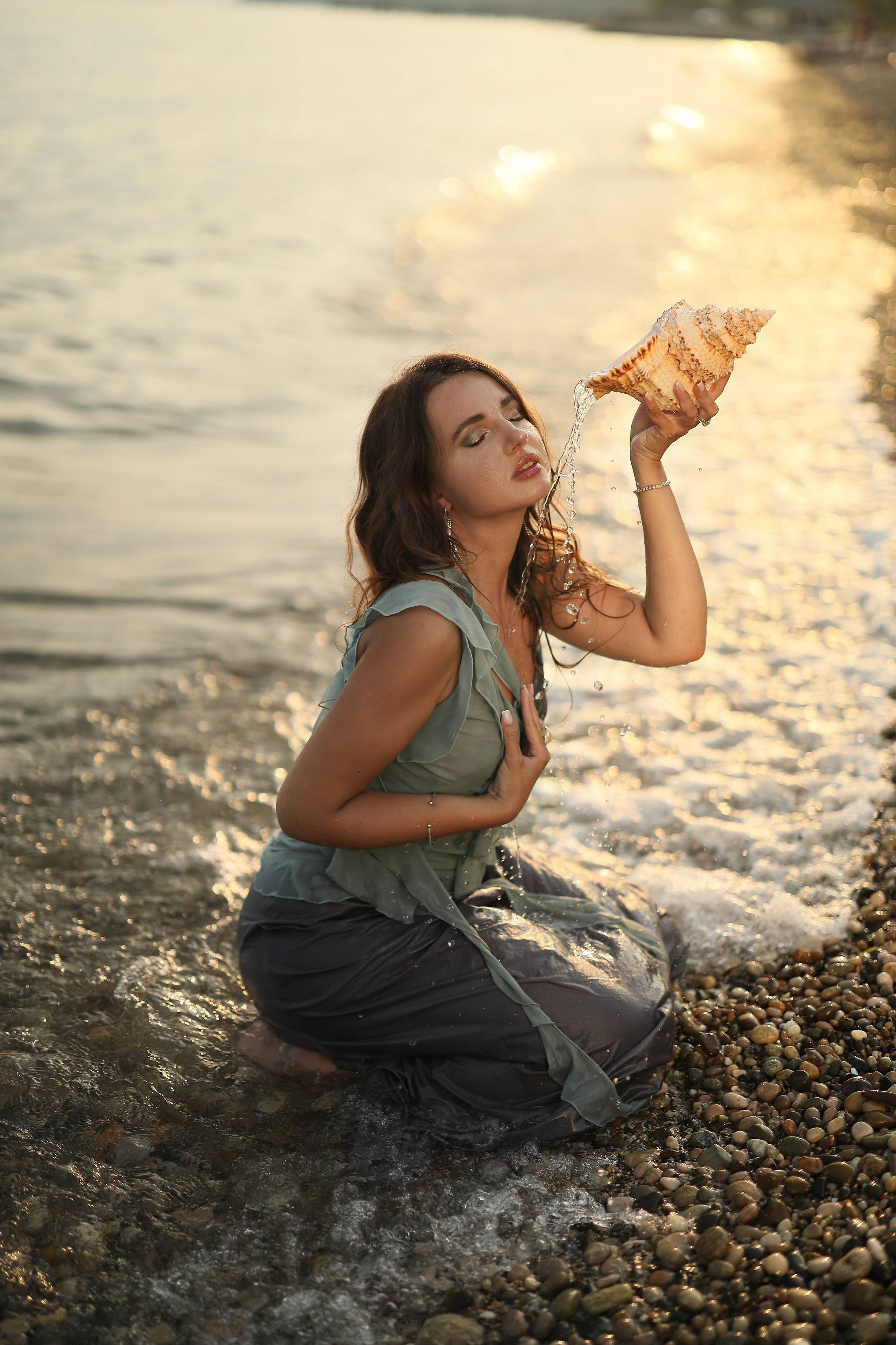 Фотосессия для Татьяны на пляже Нового Афона. Свадебный и семейный фотограф в Абхазии Жанна Соснина