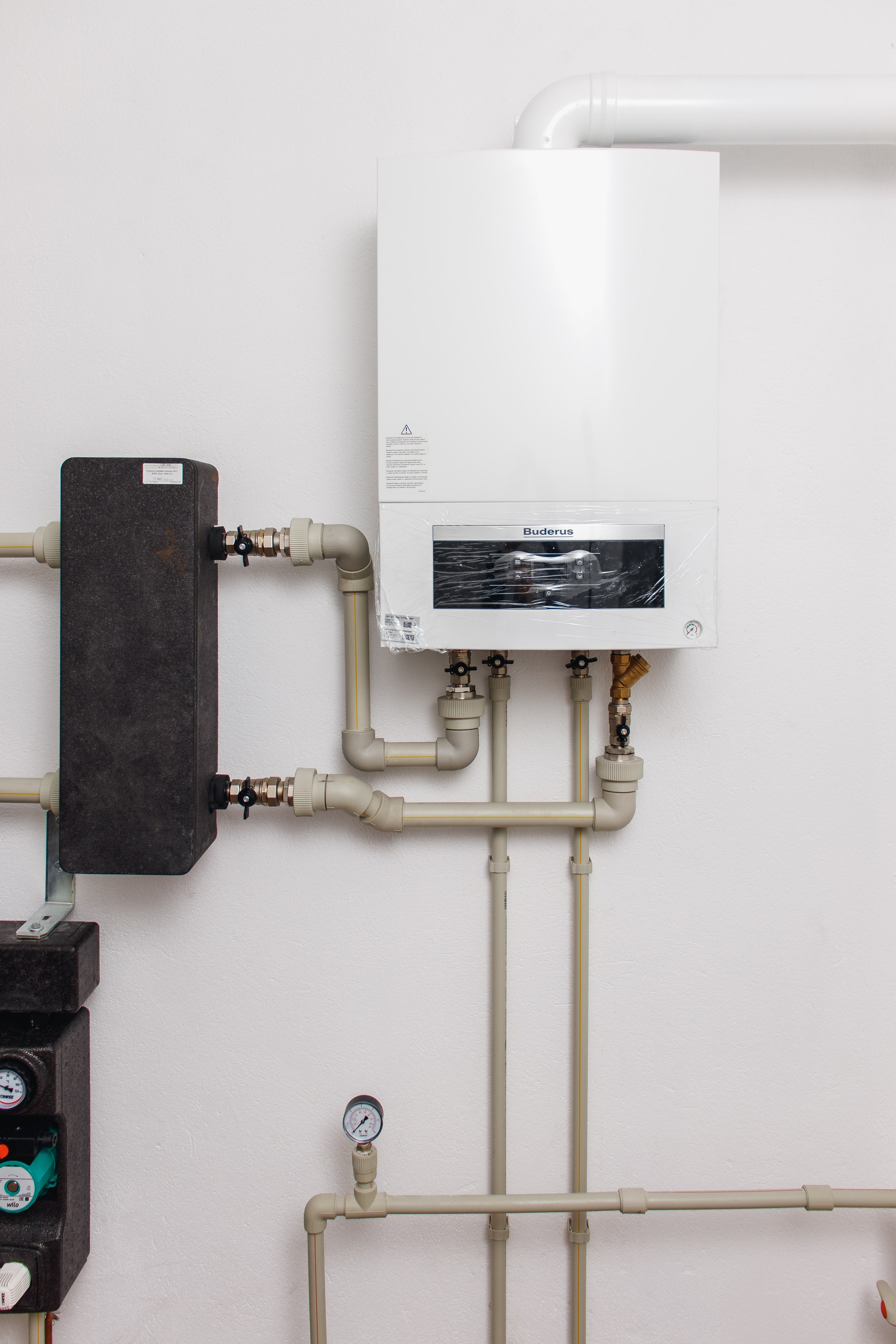 Котельная п.Луговое Гурьевский р-он. Монтаж отопления в Калининграде | Балтийский сантехник