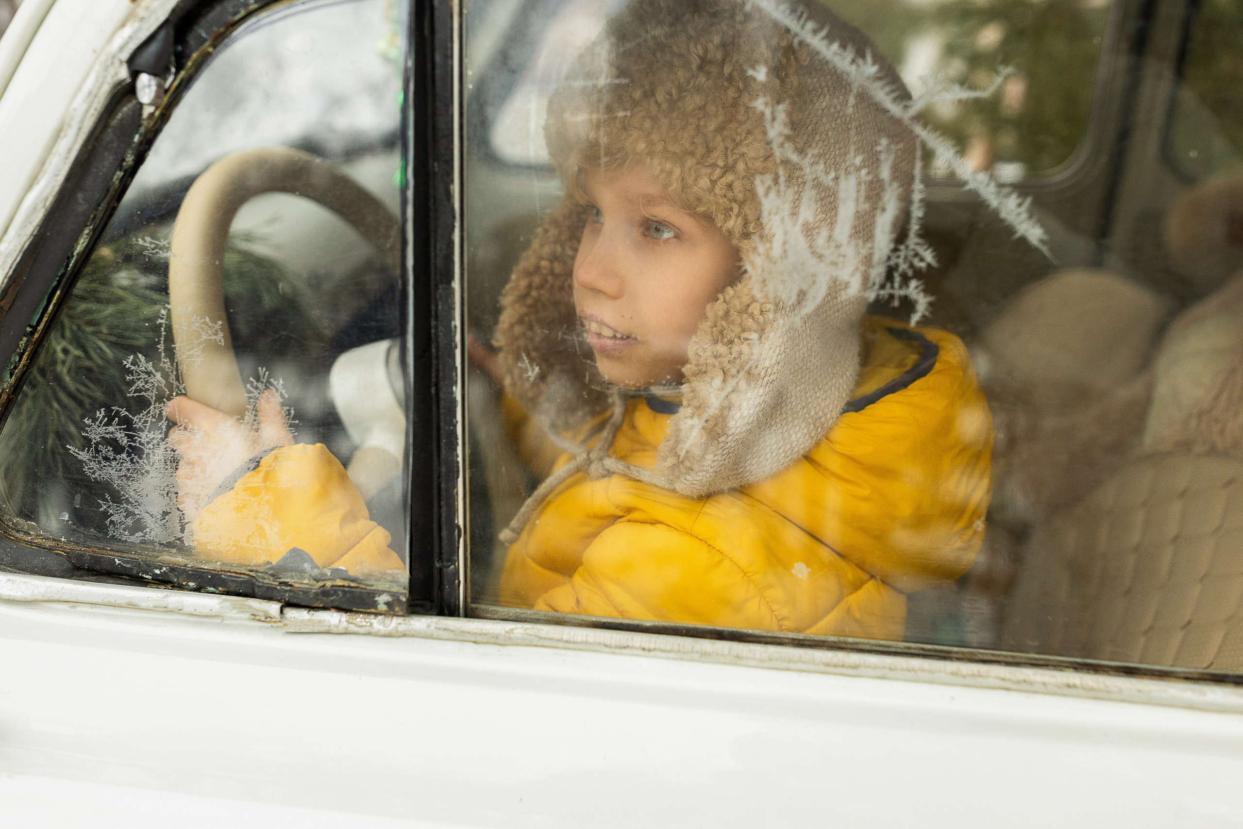 Зима в Кантри Хаус (загородная локация). Семейный и детский фотограф в Москве Олеся Маркина