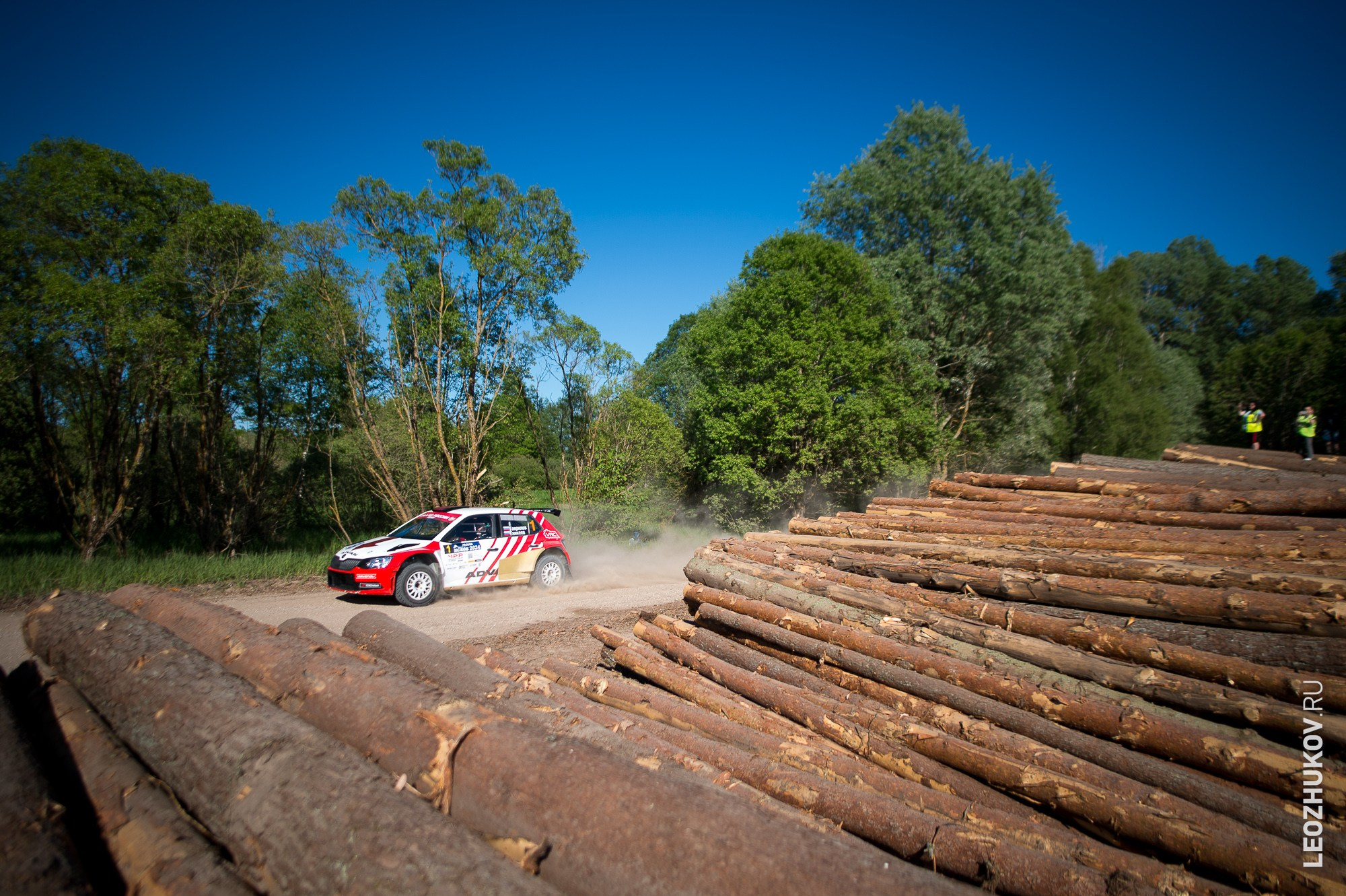 Rally Pskov 2024. Sports photographer Leonid Zhukov