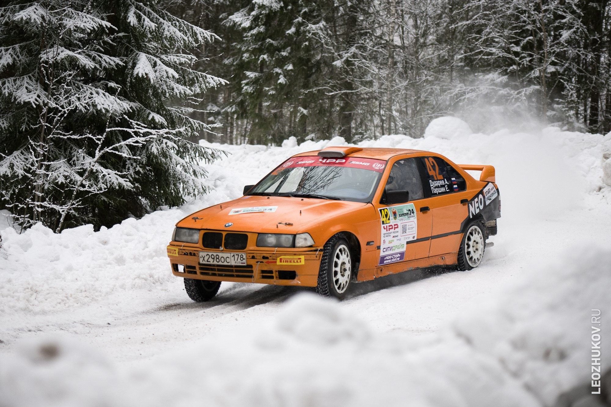 Rally Karelia 2024. Sports photographer Leonid Zhukov