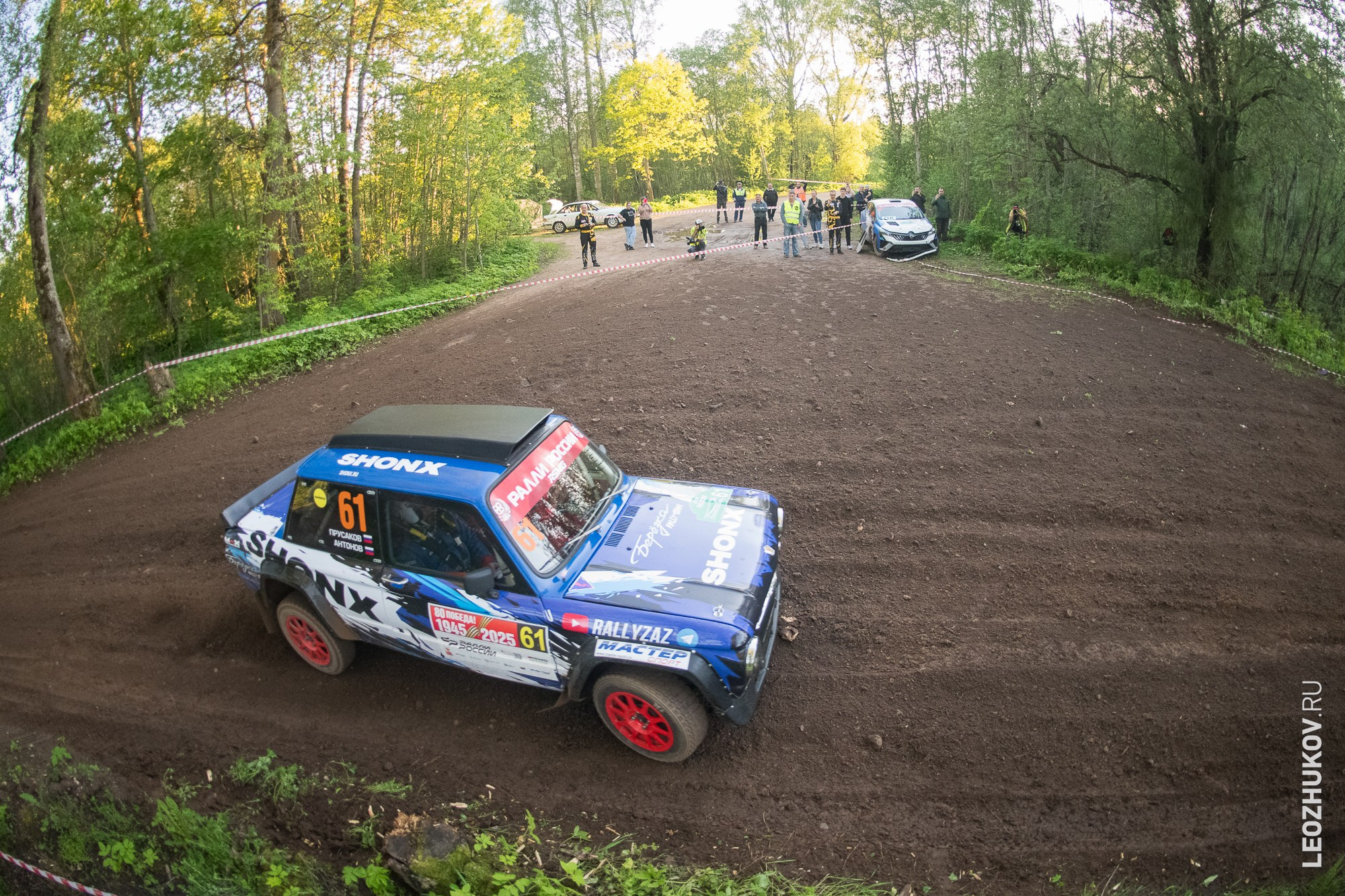 Rally Pushkinskie gory 2025. Sports photographer Leonid Zhukov