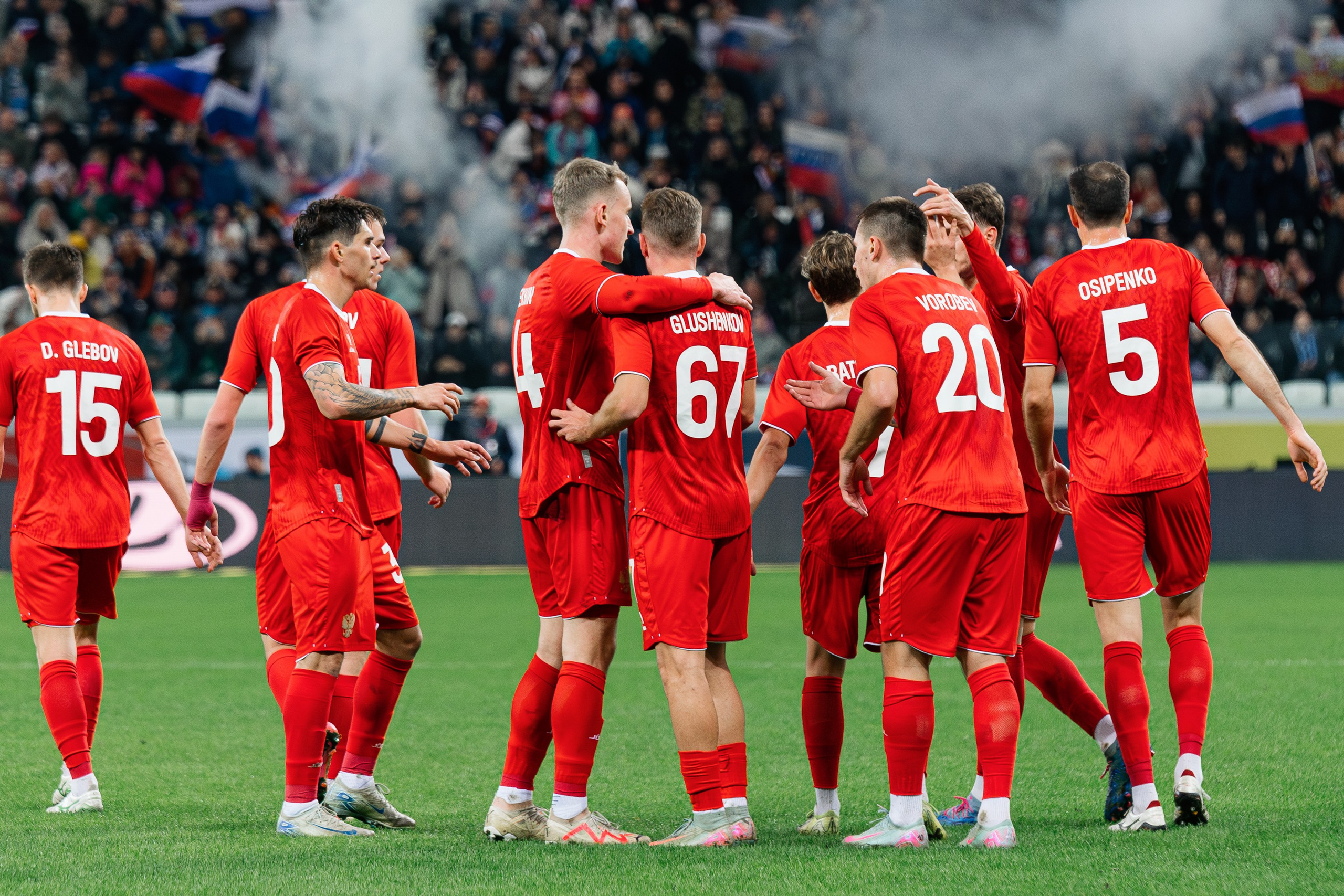 Матч Россия — Иран 2025. Фотограф в Волгограде Виталий Самойлов