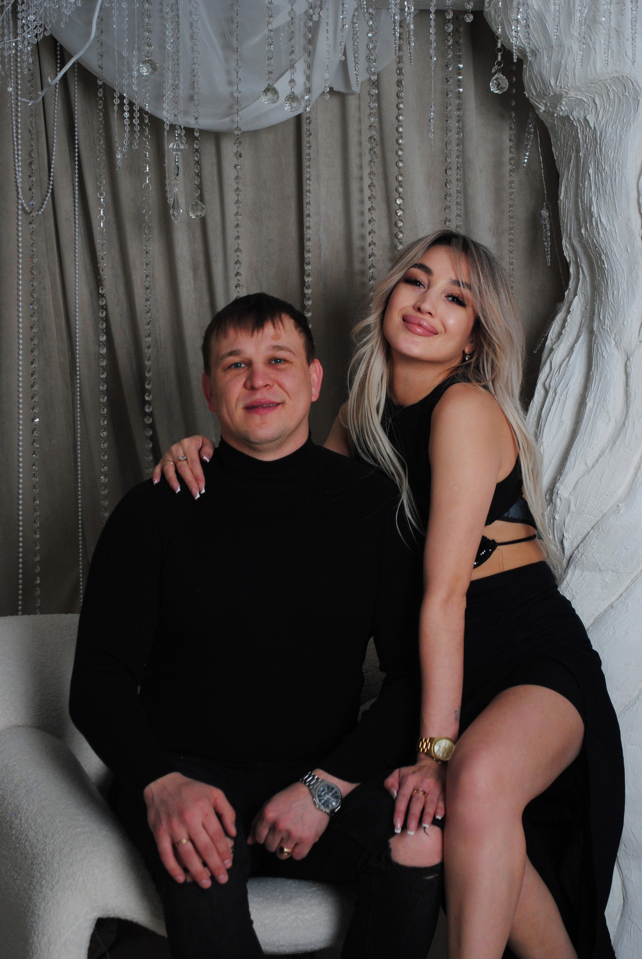 Юля и семья. Фотограф Мария Мусаелян