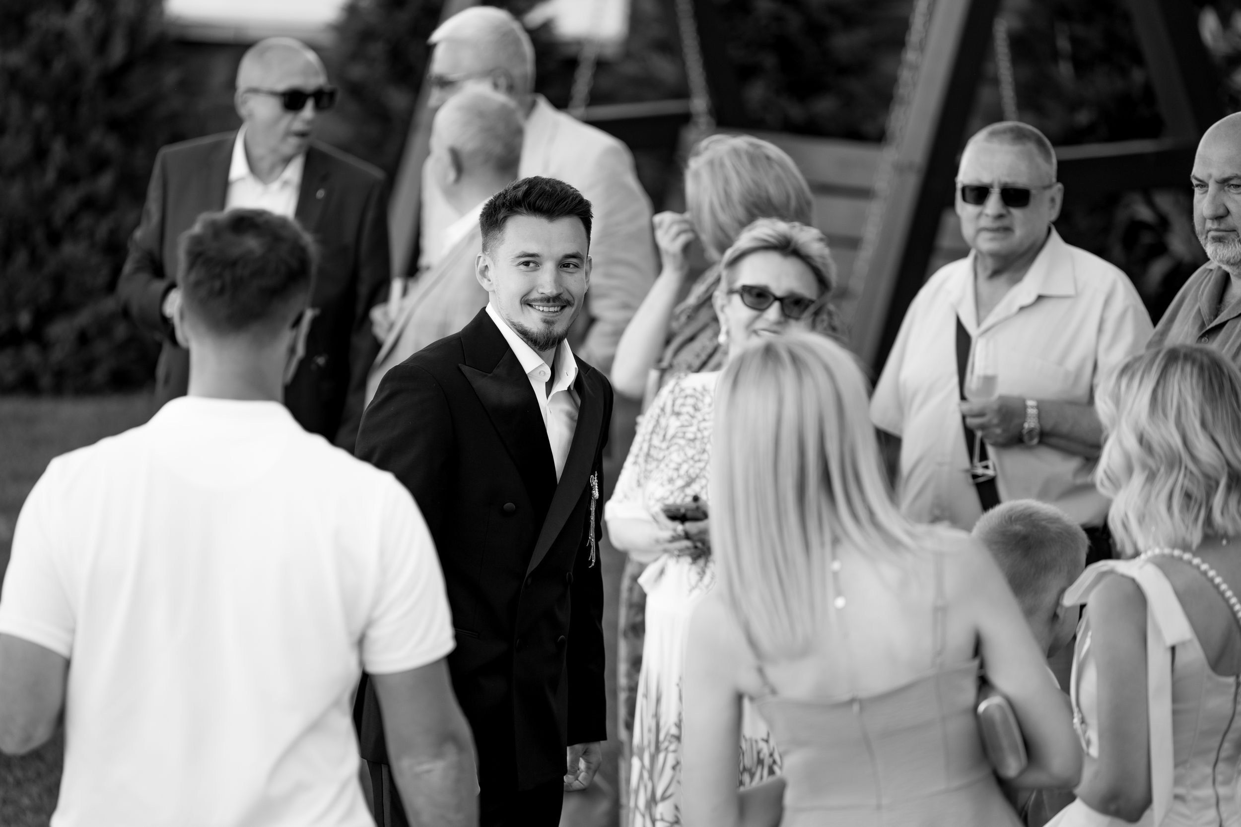 Сбор гостей на свадьбе