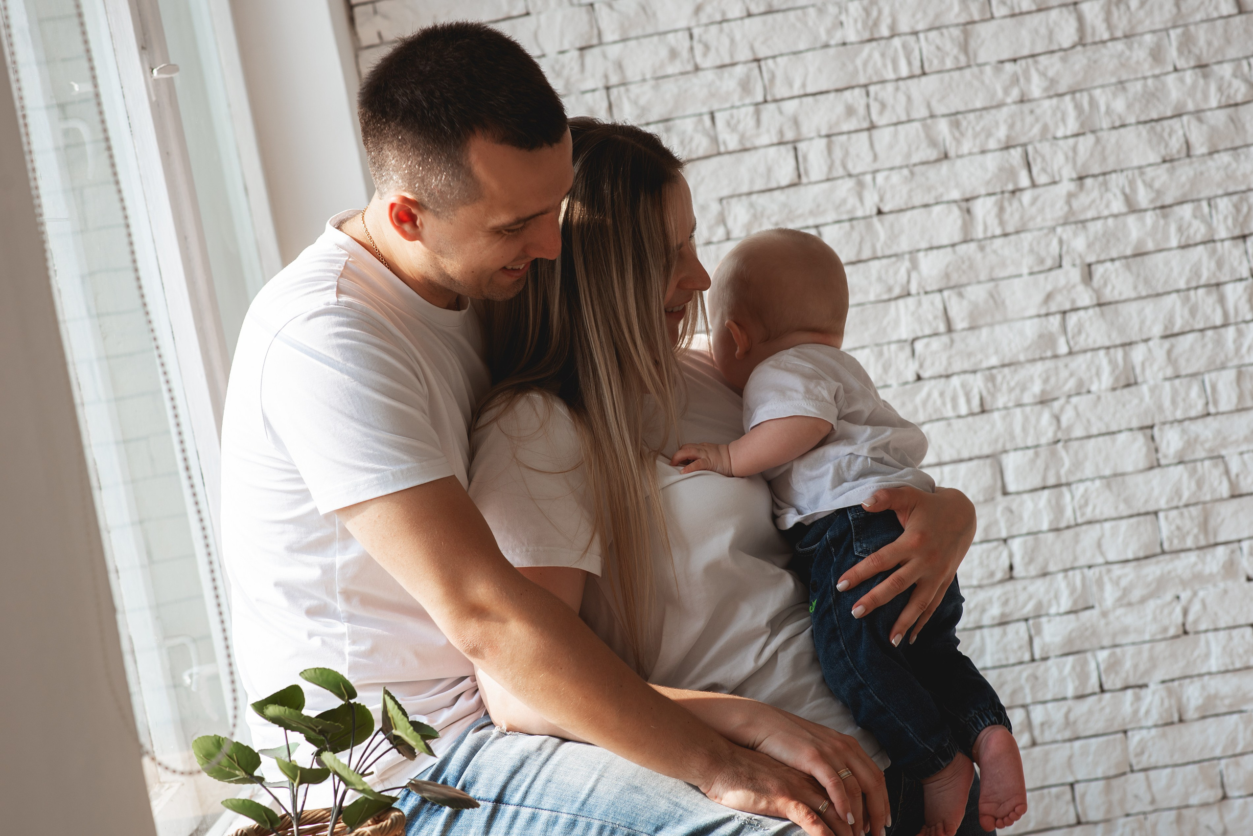 Семейная фотосессия Полина Игорь Богдан. Семейный фотограф в Южно-Сахалинске Анастасия Лимарева