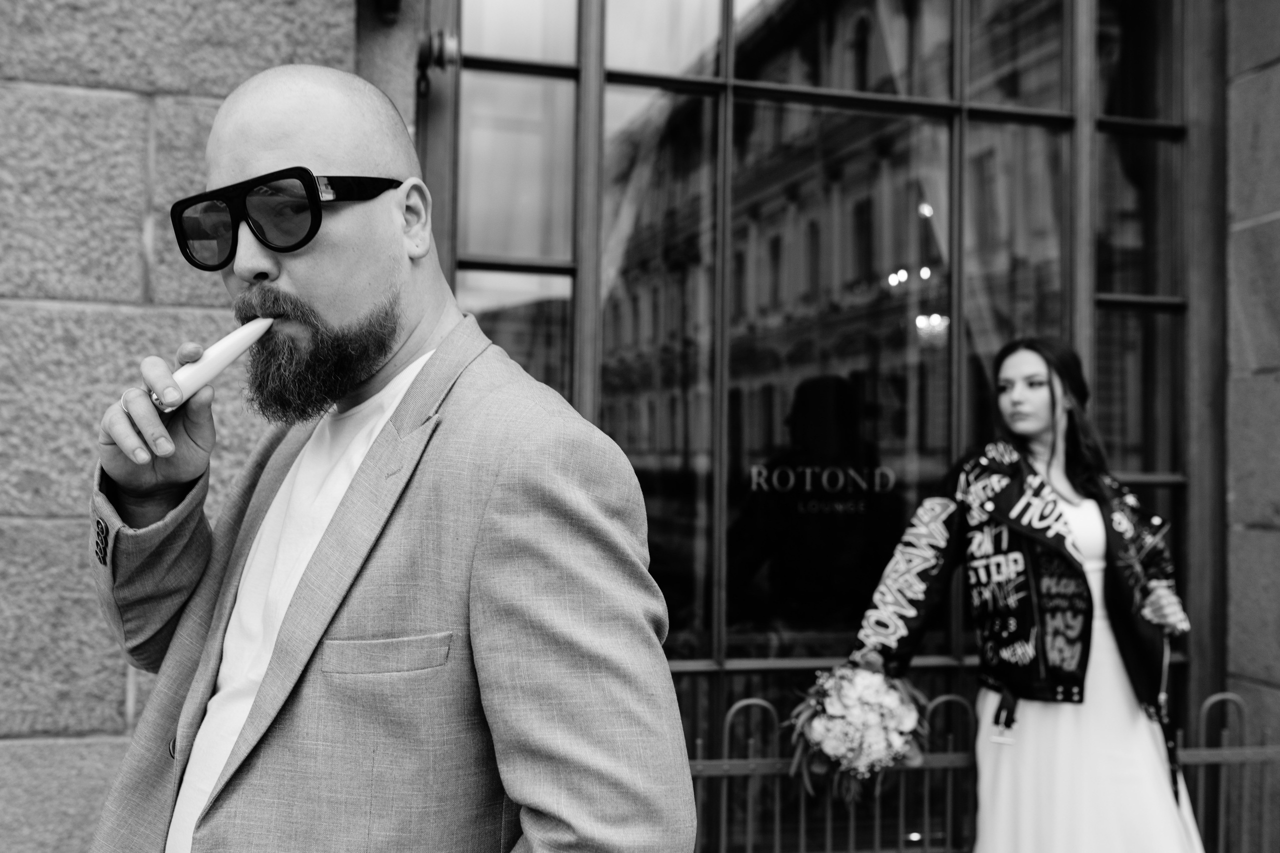 Два образа на этих снимках. Свадебный фотограф СПБ