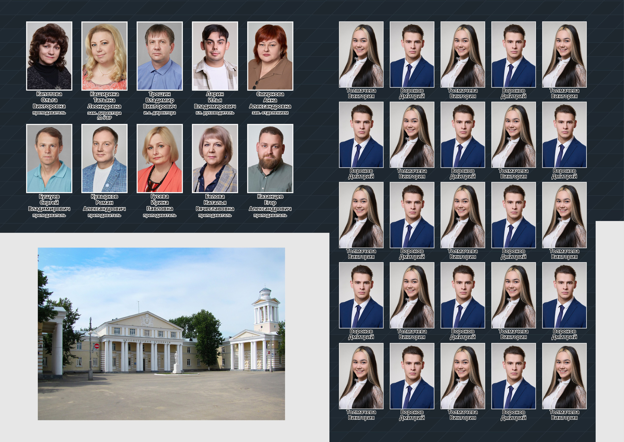 Техникум и ВУЗ. Фотограф в Заволжье Алексей Шабалин