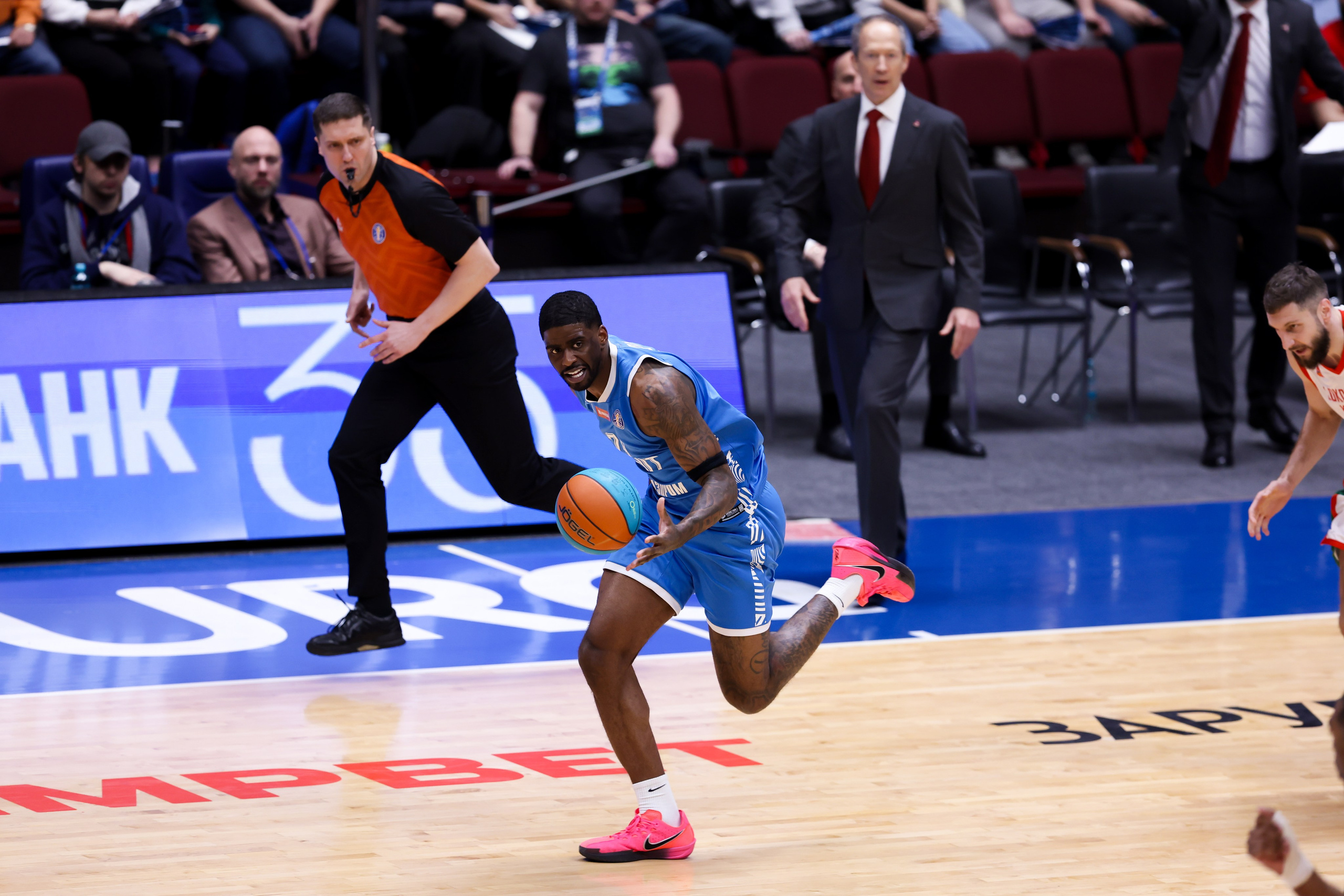 БК Зенит — БК Локомотив-Кубань 07.05.2025. Спортивный и репортажный фотограф Антон Тереханов
