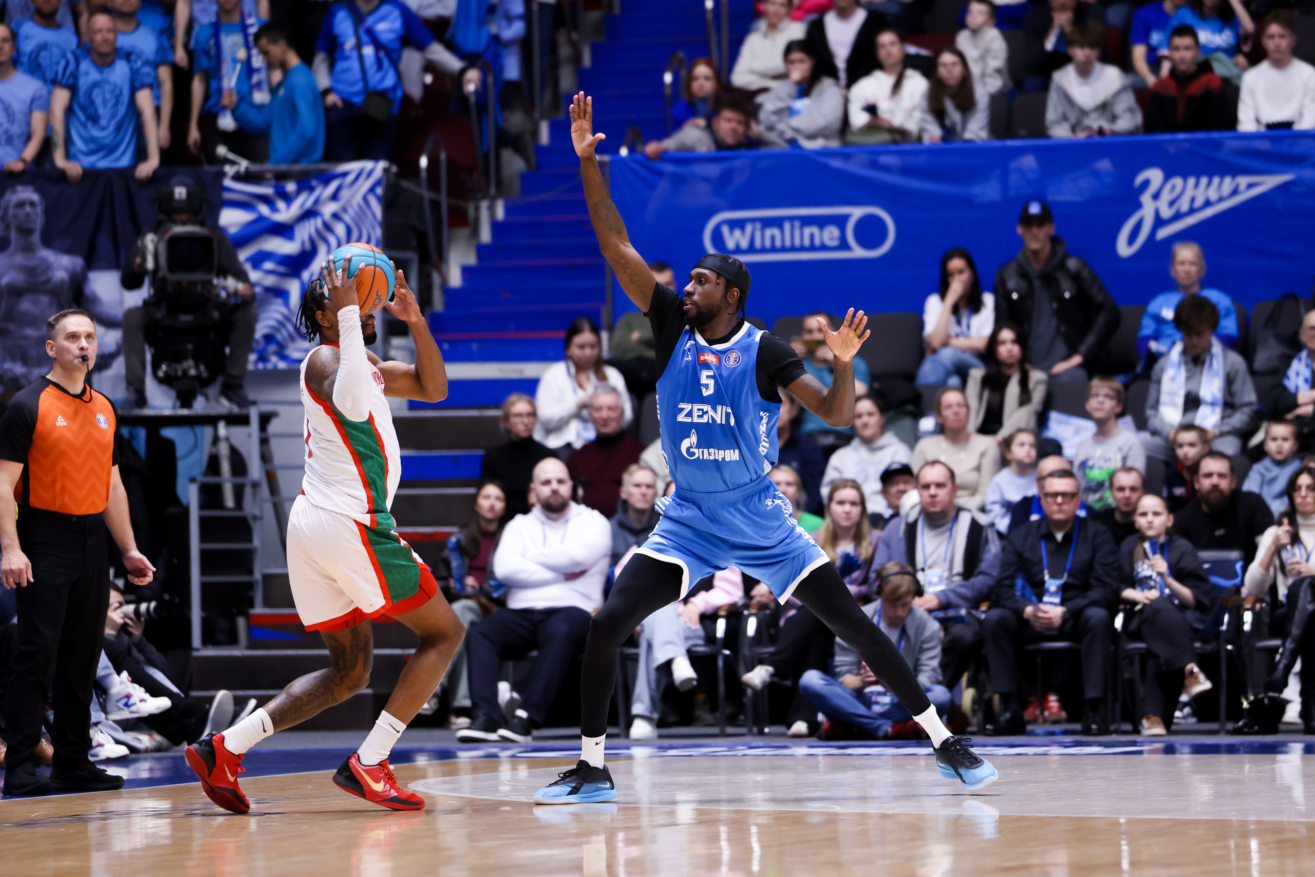 БК Зенит — БК Локомотив-Кубань 07.05.2025. Спортивный и репортажный фотограф Антон Тереханов