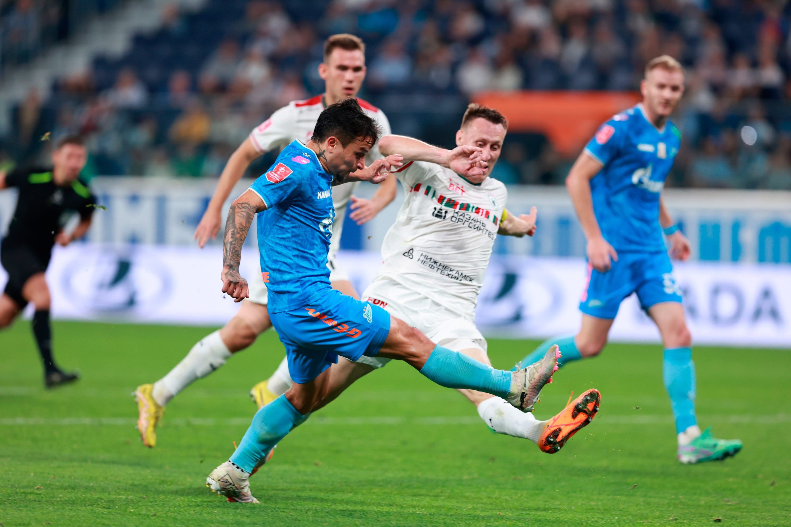 Зенит-Рубин Кубок России по футболу 2024/25 17.09.2024. Спортивный и репортажный фотограф Антон Тереханов