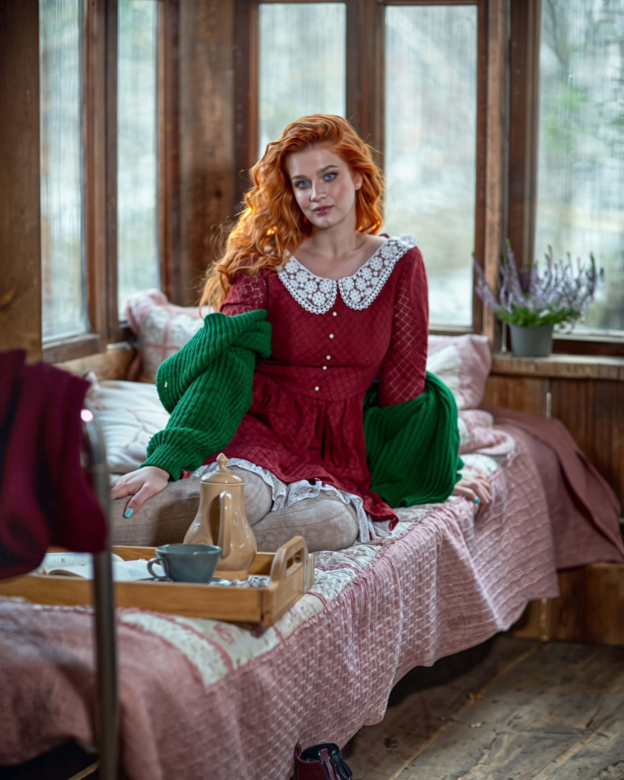 Домик на Дереве с Сеновалом — Локация в стиле Бохо/Прованс для волшебных фотосессий в Екатеринбурге. Фотостудия «Зачарованный Сад» в 20 минутах от центра Екатеринбурга