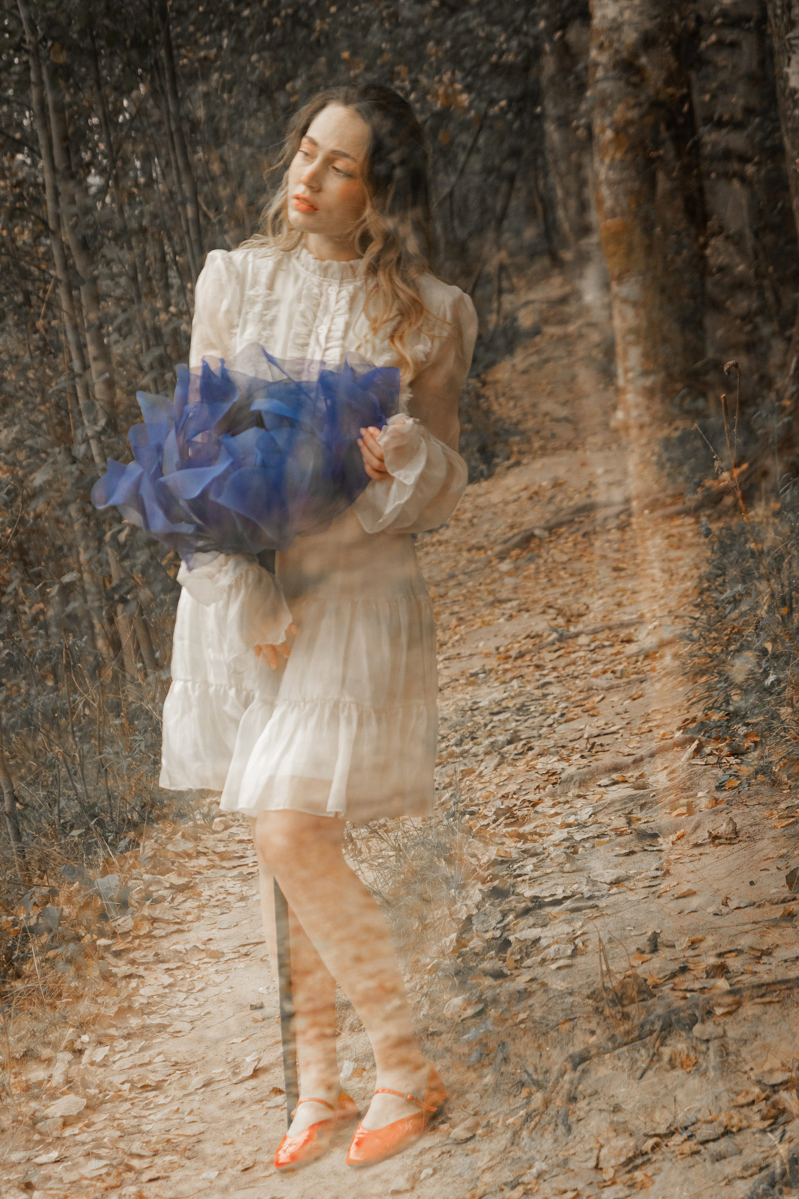 Афина в осени. Портретный фотограф в Санкт-Петербурге Савельева Ольга