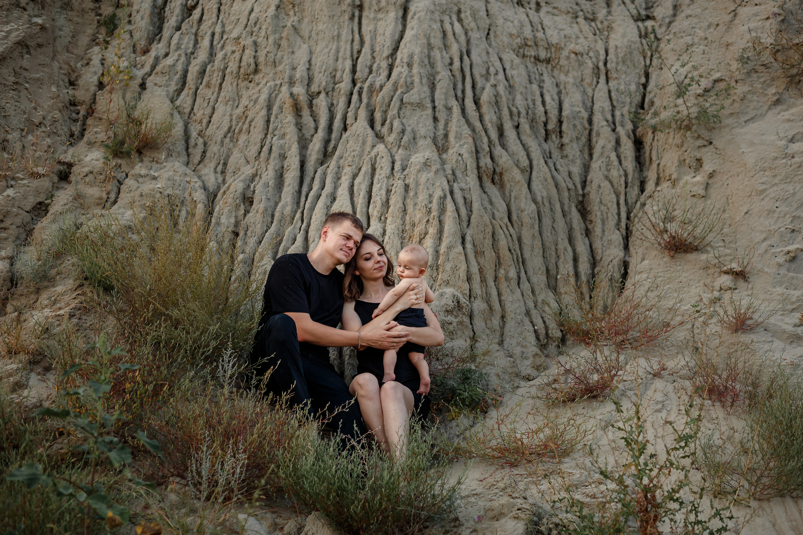 Закат в карьере. Семейный фотограф в Саратове Юлия Охотникова