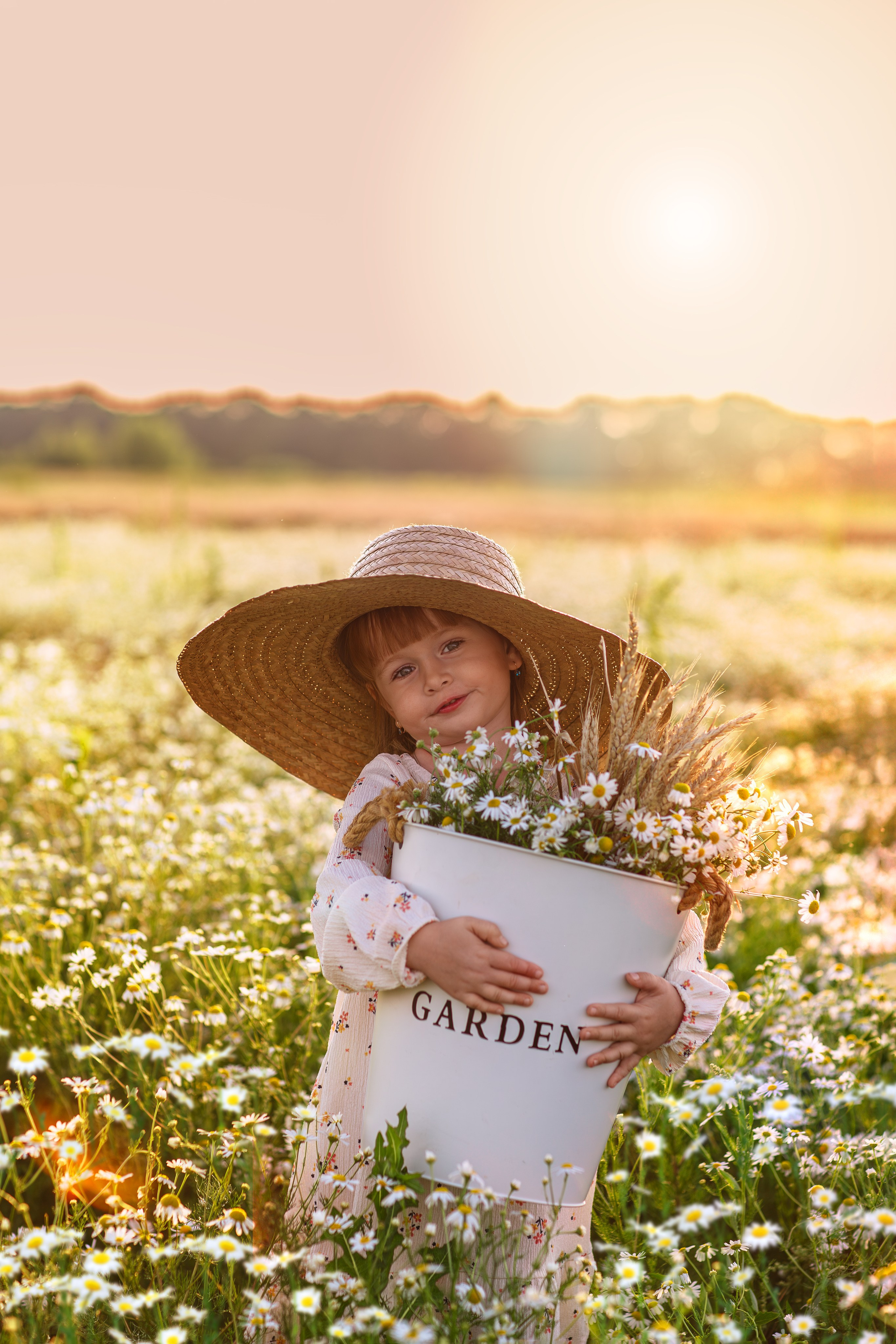 Семейная на природе (ромашковые поля). Семейный и Детский фотограф г. Москва, г. Борисоглебск