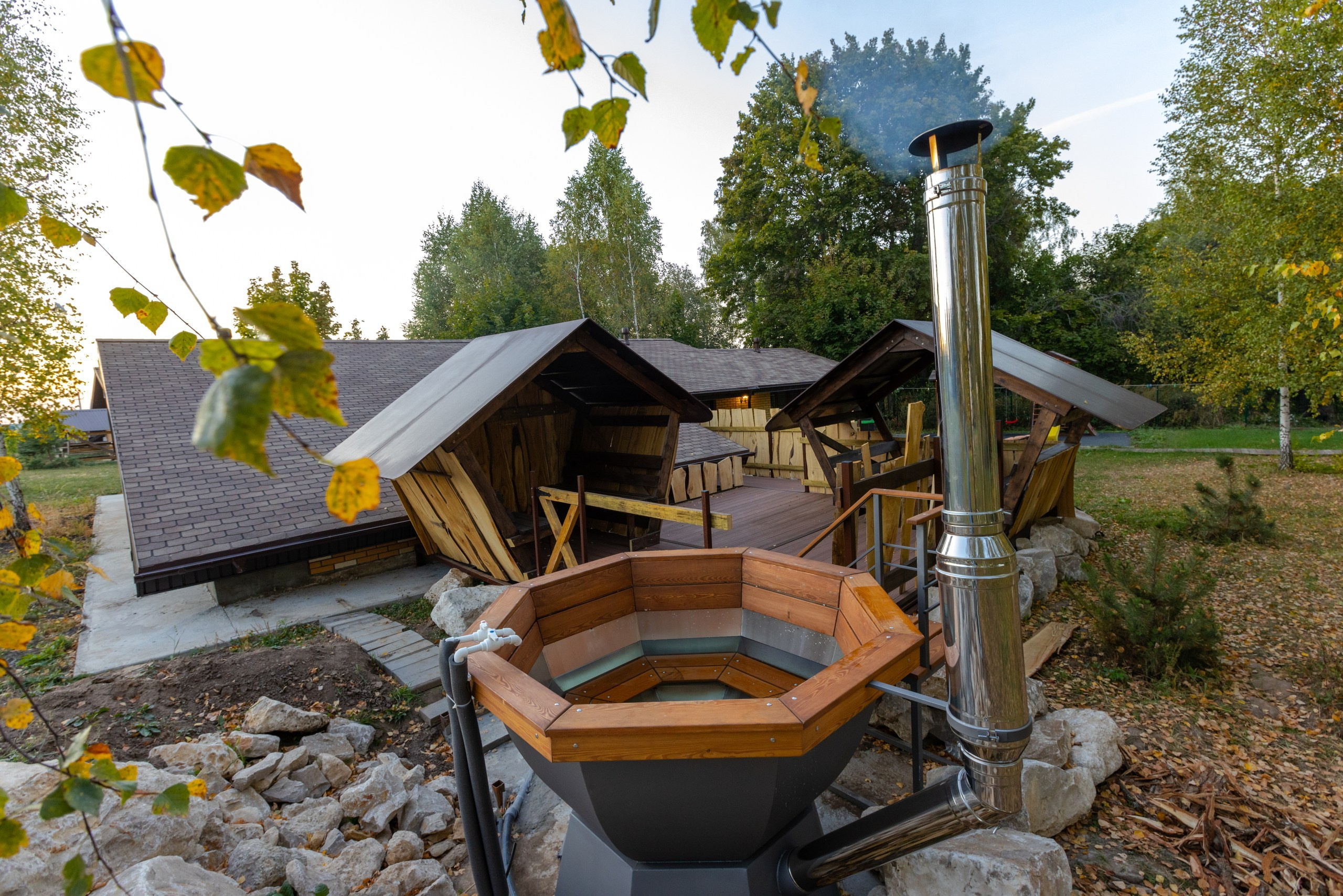 Большая Тросна вечером и новый бассейный комплекс. Фотограф в Туле Крупский АнДРей. Фотостудия «КАДР71» в Туле