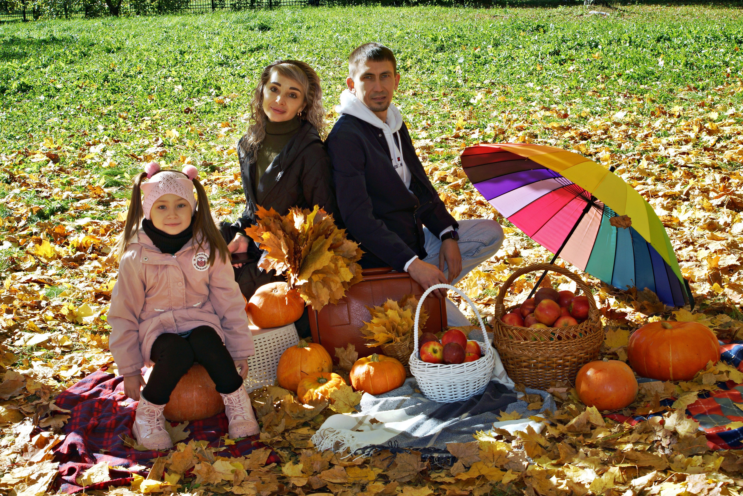 Осенняя фотосессия в детском саду г. Йошкар-Ола