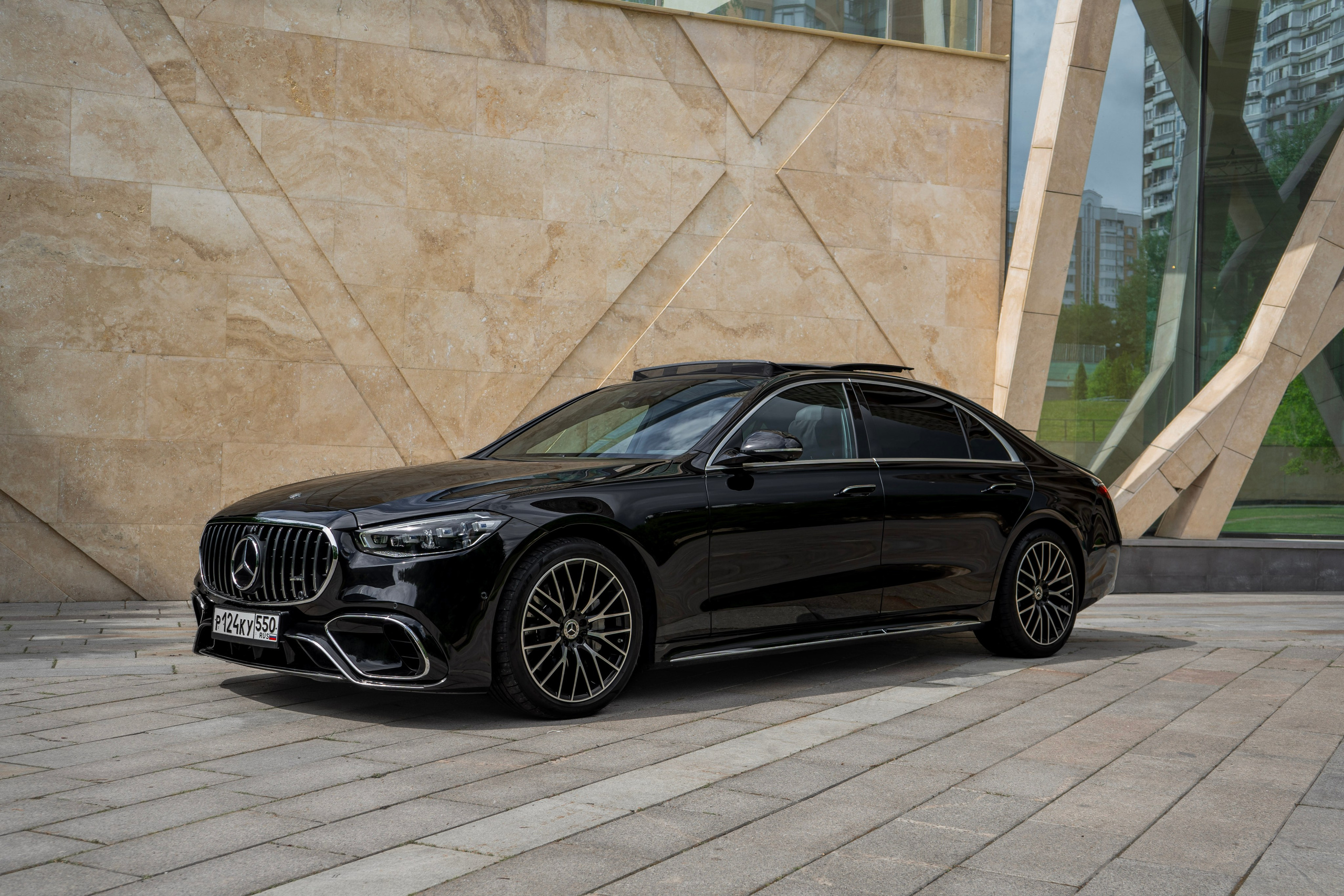 Mercedes S-class (W223). Автомобильный фотограф Ногинск Денис Городок