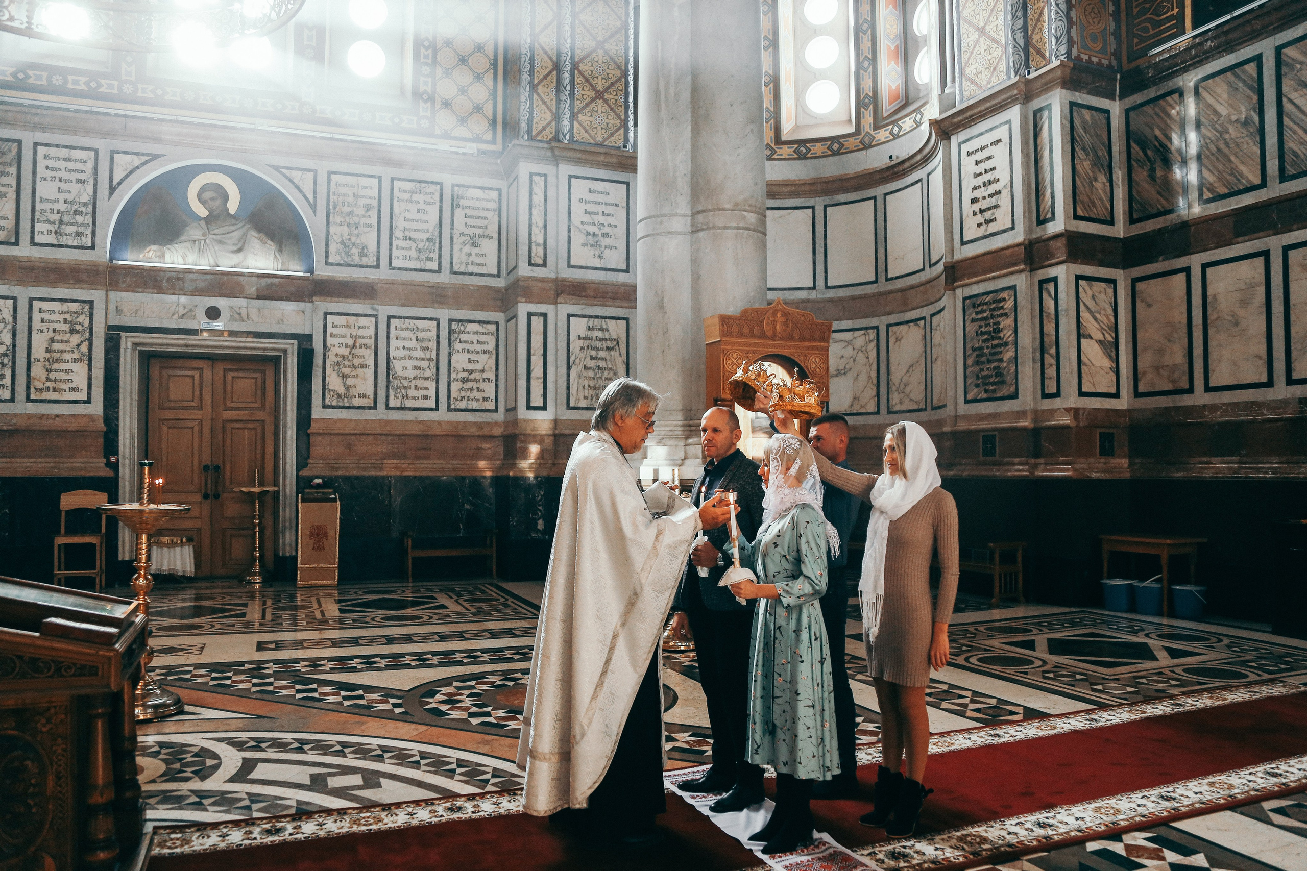 Венчание Вячеслав и Тамара Усыпальница Адмиралов. Свадебный и семейный фотограф в Севастополе и Крыму Анастасия Сураева