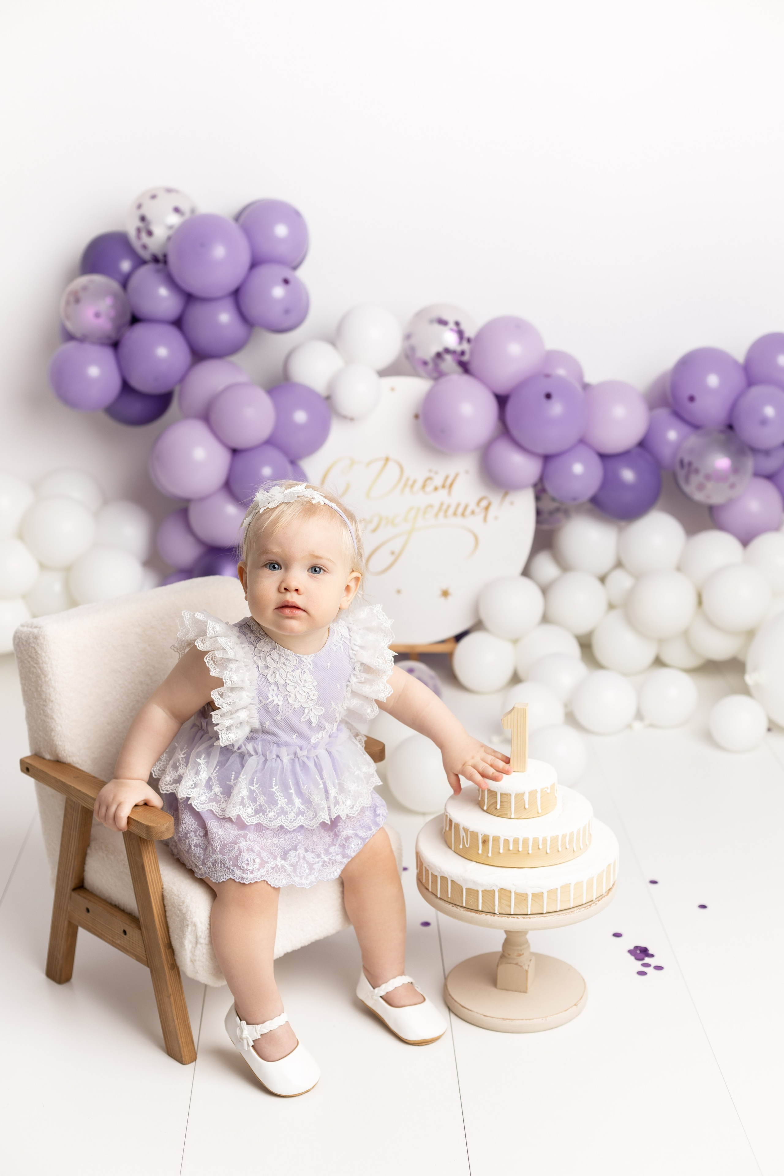 Ева годик пакет «Стандарт». Фотограф новорожденных, детский фотограф в г. Оренбурге Екатерина Козлова