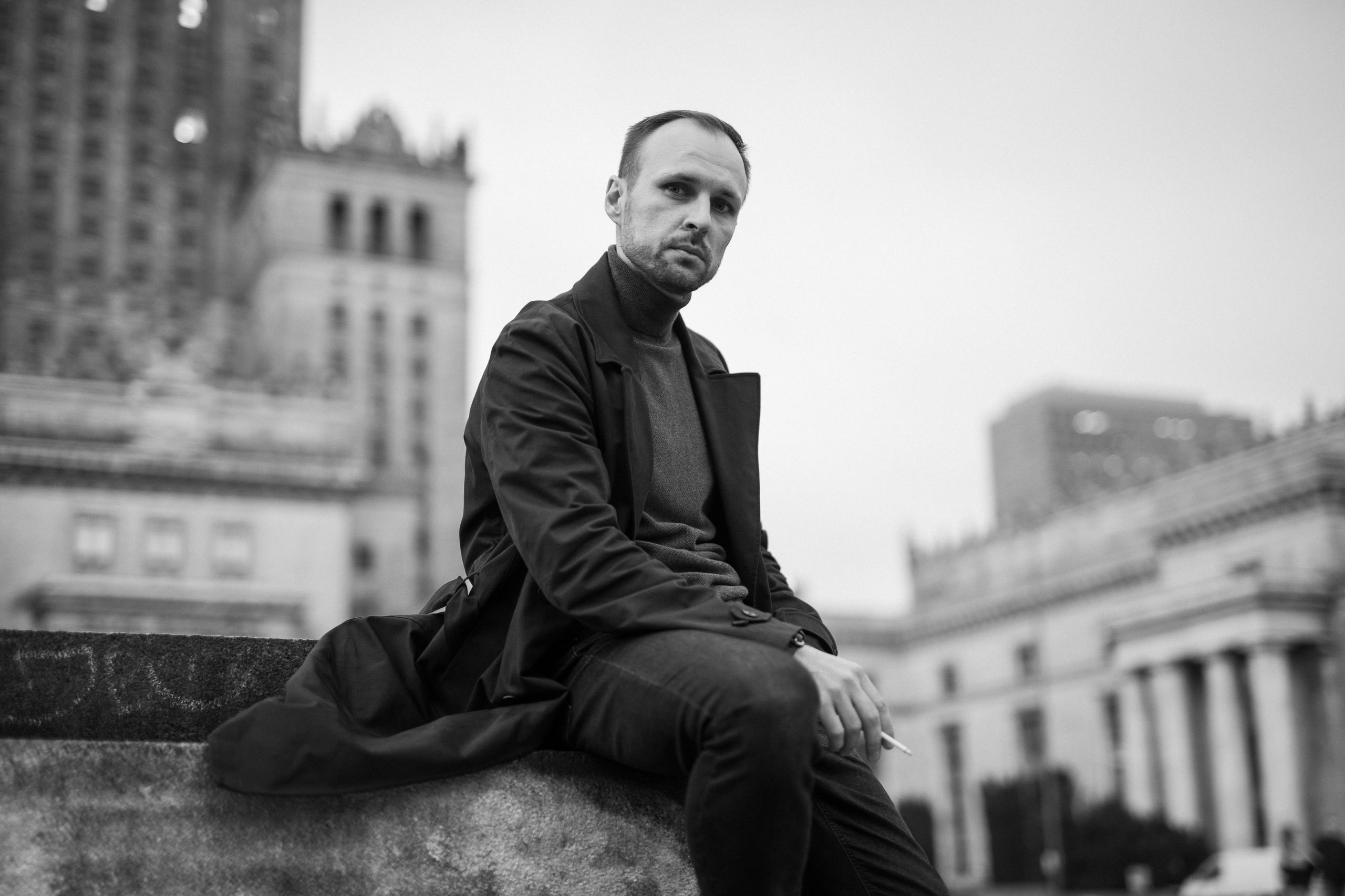 Gary, bw session. Portrait photographer in Minsk Slava Potalakh