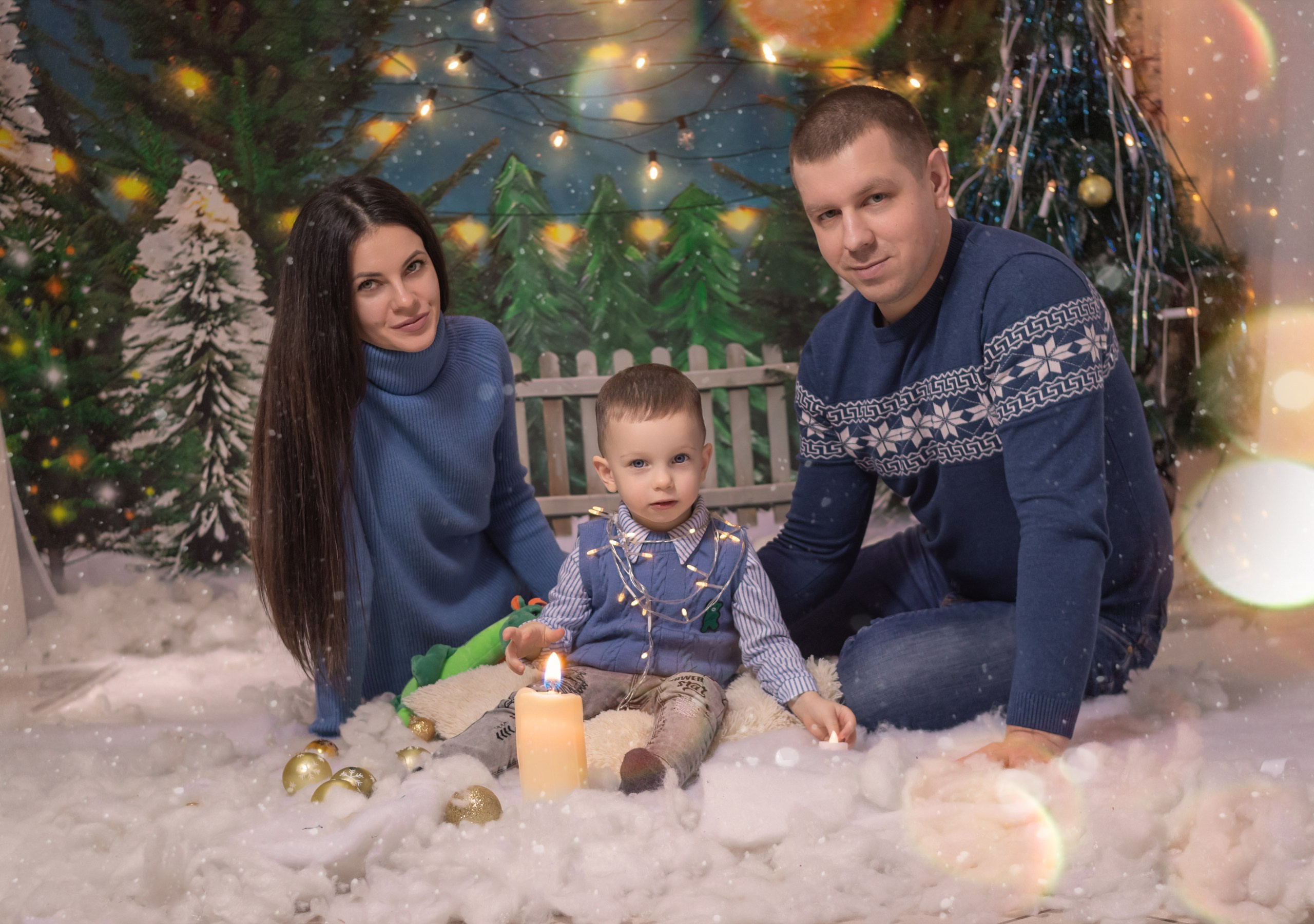 НОВОГОДНИЕ. Фотосалон Рудня. Волгоградская область. Фотограф Вера