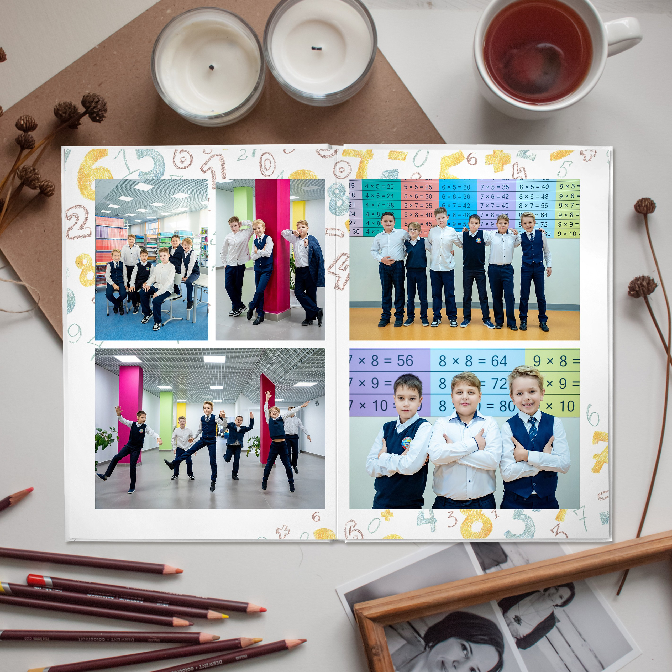 Книга 5 разворотов. Фотограф Казакова Анастасия