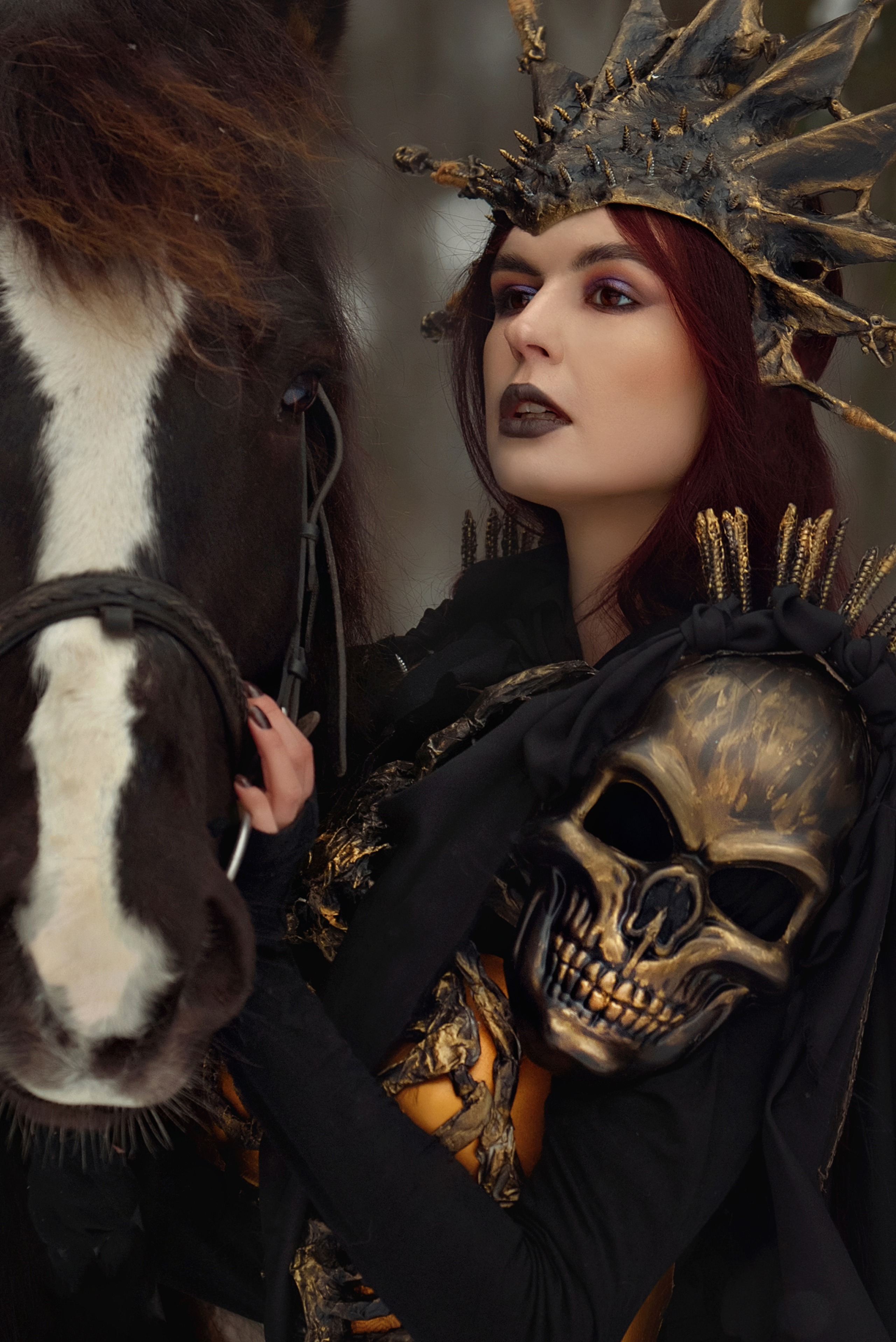 Сказочные съемки с лошадьми. Фотограф Вероника Ранцева, фотосессии с лошадьми в Минске и Могилеве