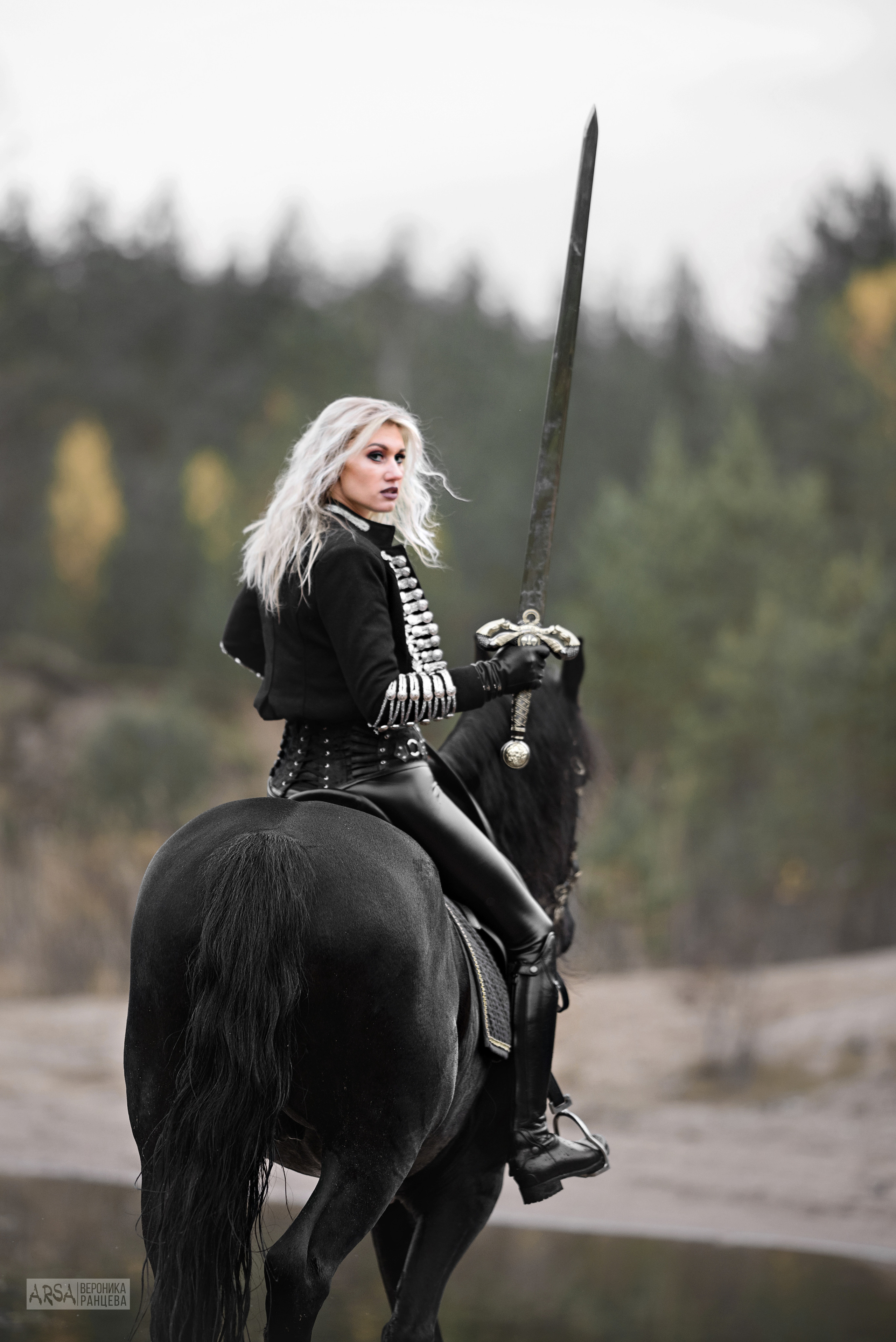 Сказочные съемки с лошадьми. Фотограф Вероника Ранцева, фотосессии с лошадьми в Минске и Могилеве
