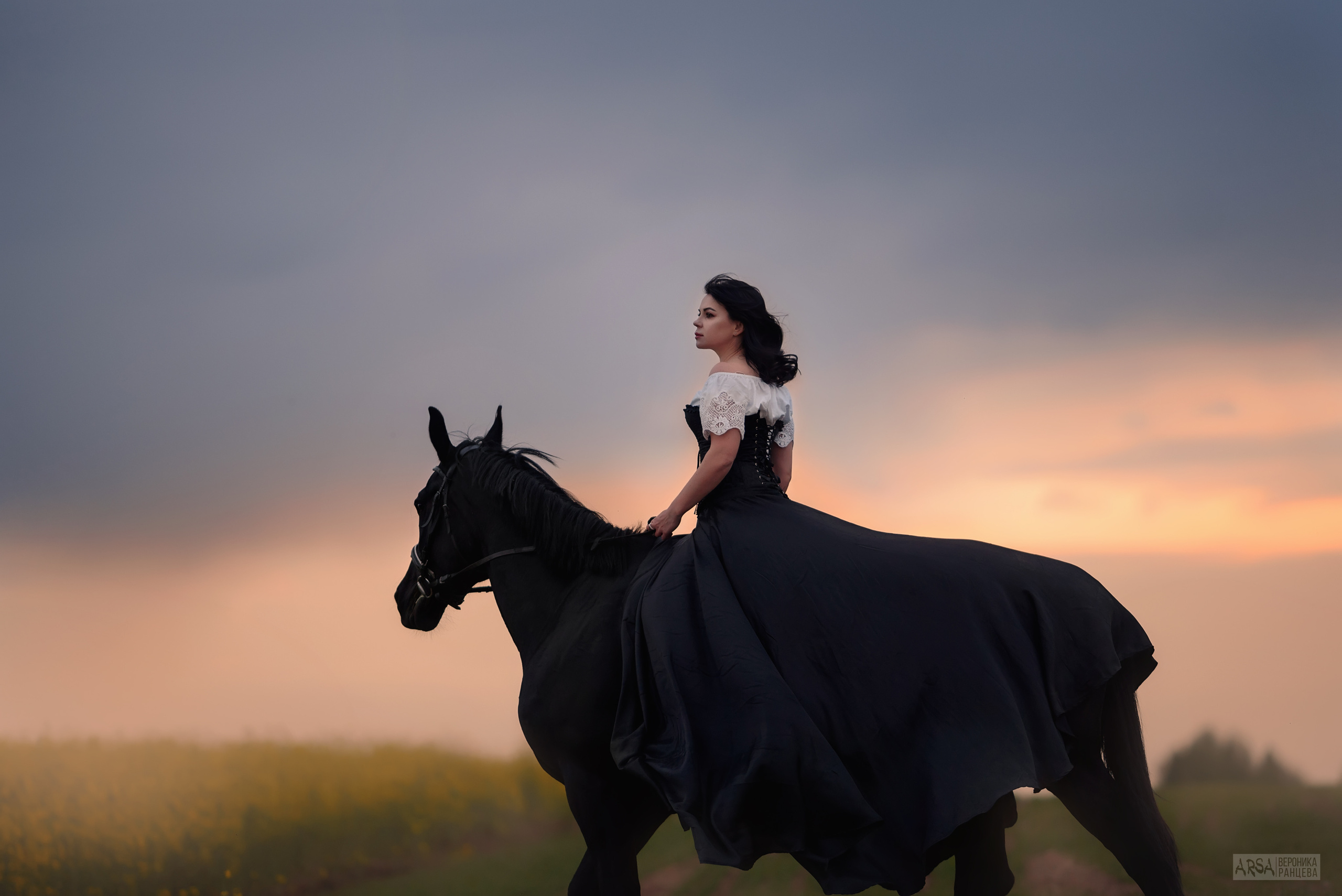 Съемки с лошадьми. Фотограф Вероника Ранцева, фотосессии с лошадьми в Минске и Могилеве