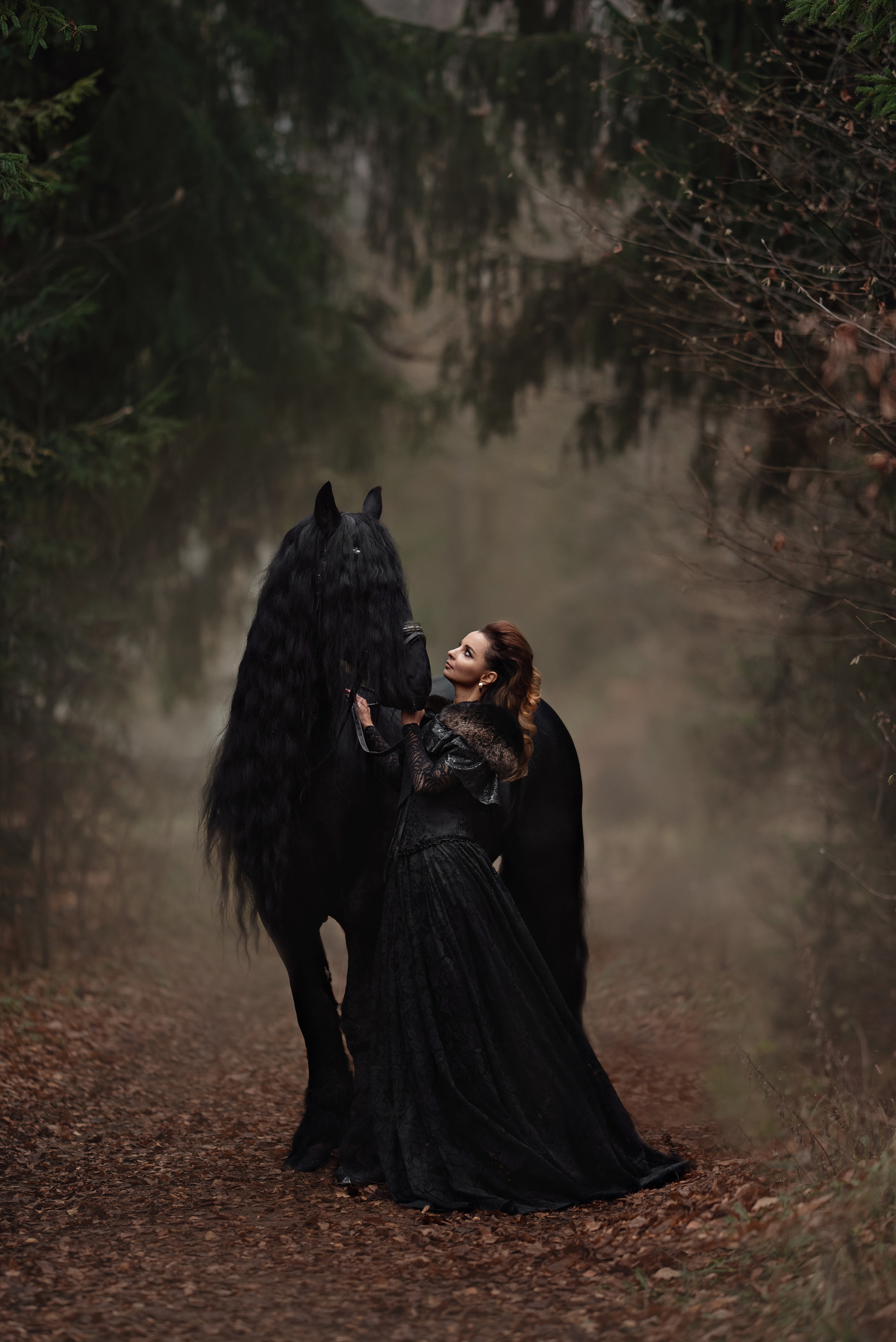 Сказочные съемки с лошадьми. Фотограф Вероника Ранцева, фотосессии с лошадьми в Минске и Могилеве