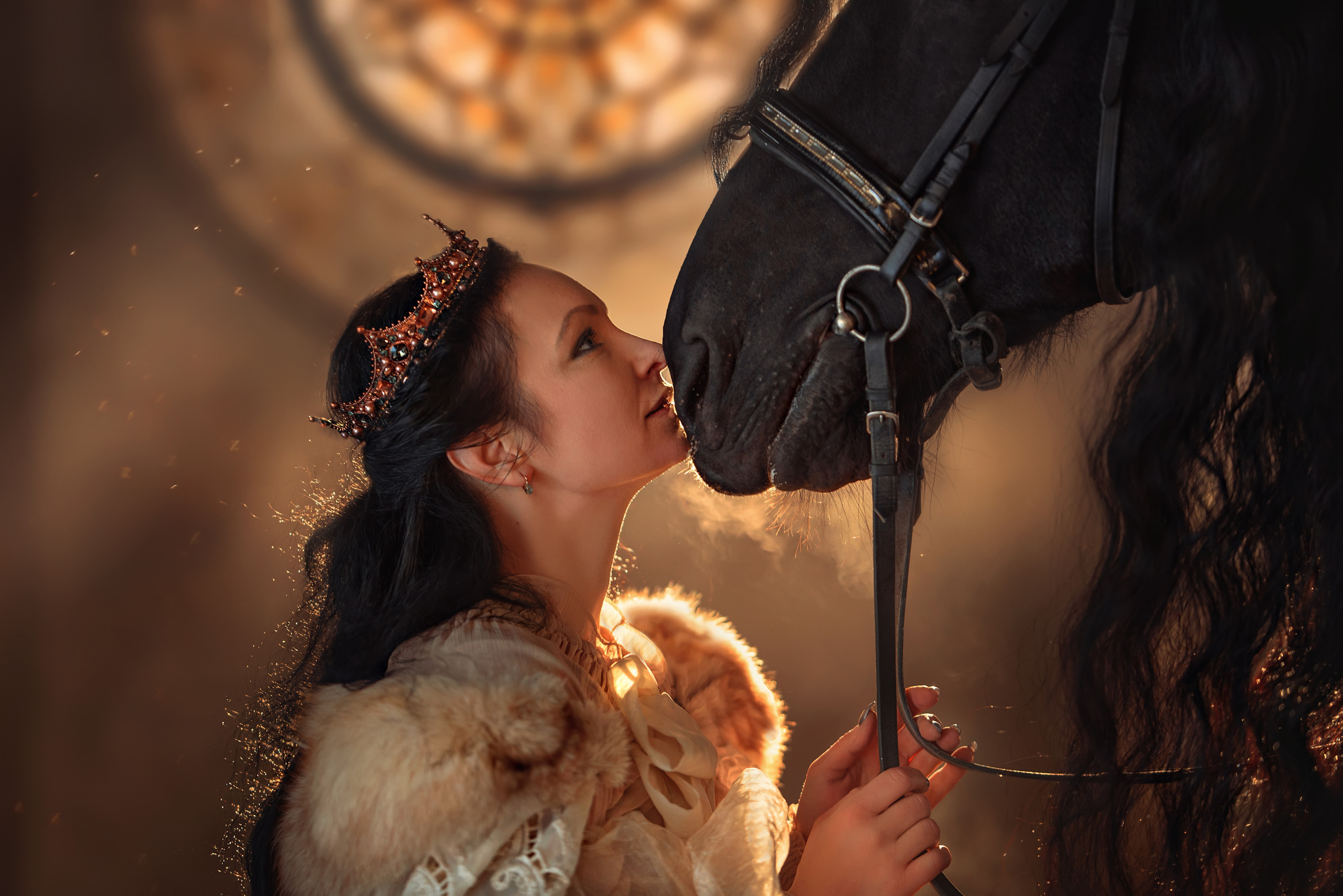 Сказочные съемки с лошадьми. Фотограф Вероника Ранцева, фотосессии с лошадьми в Минске и Могилеве