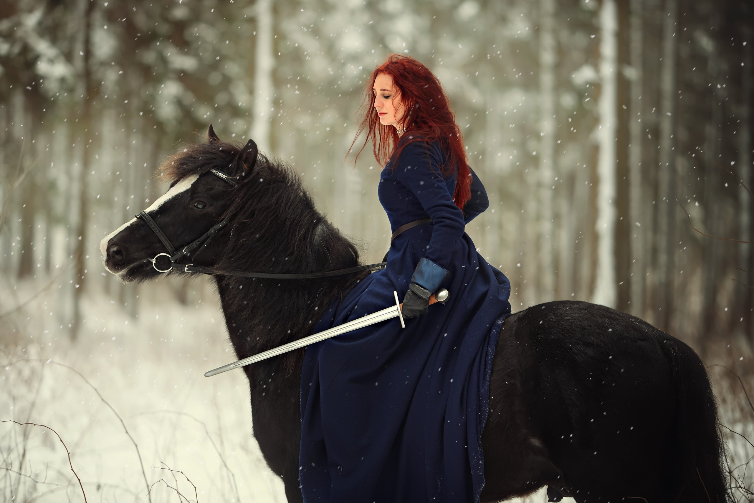 Сказочные съемки с лошадьми. Фотограф Вероника Ранцева, фотосессии с лошадьми в Минске и Могилеве