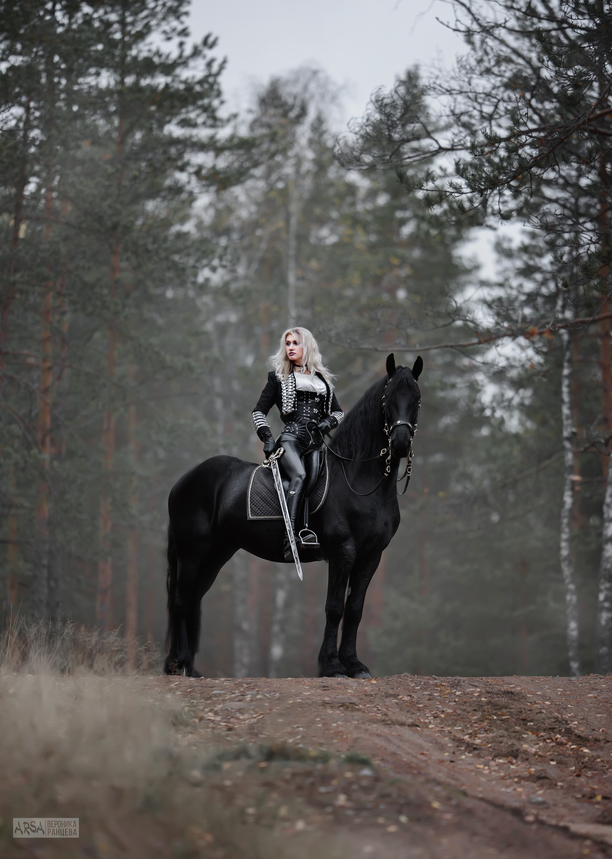 Сказочные съемки с лошадьми. Фотограф Вероника Ранцева, фотосессии с лошадьми в Минске и Могилеве