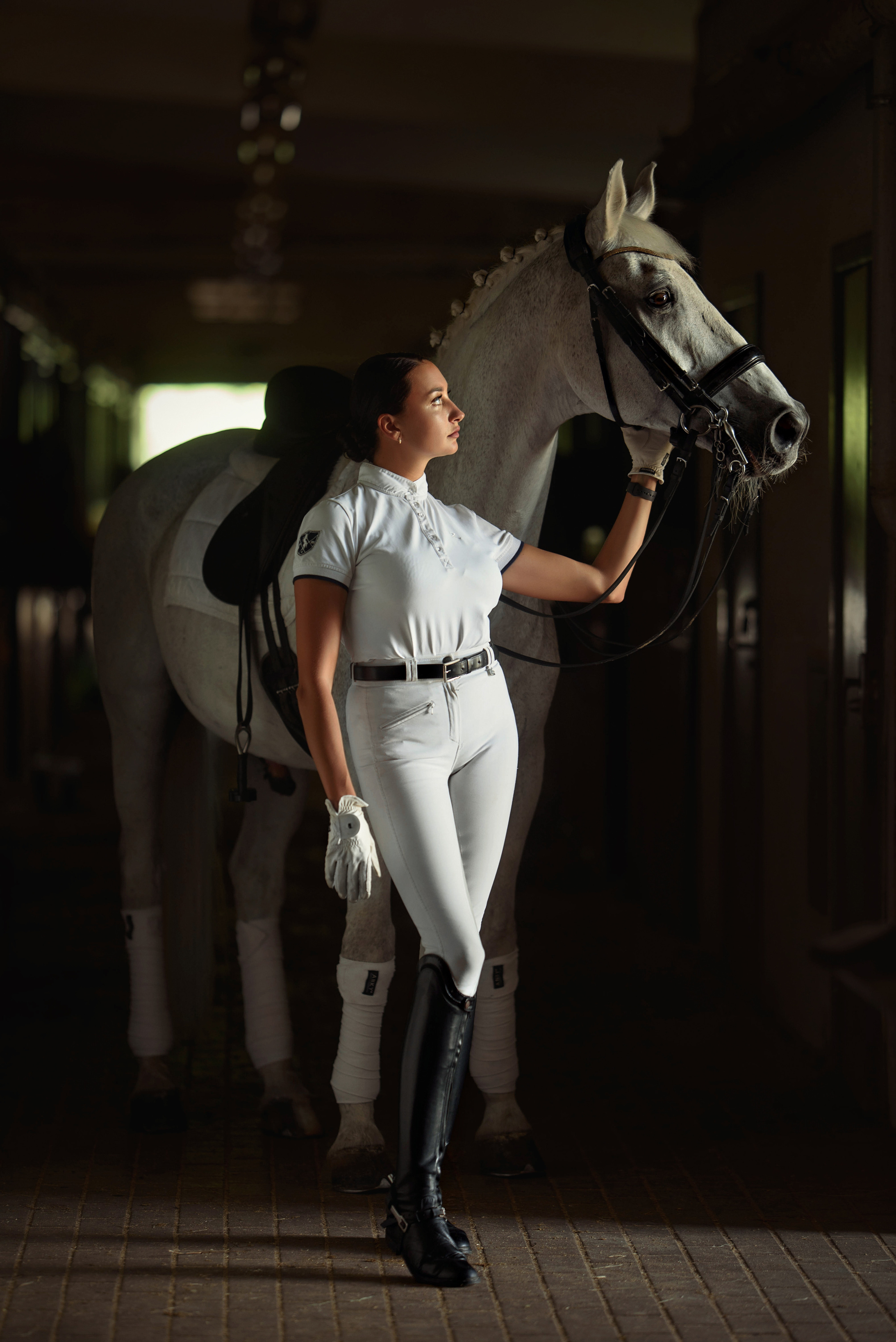 Съемки с лошадьми в стиле «Sport look». Фотограф Вероника Ранцева, фотосессии с лошадьми в Минске и Могилеве