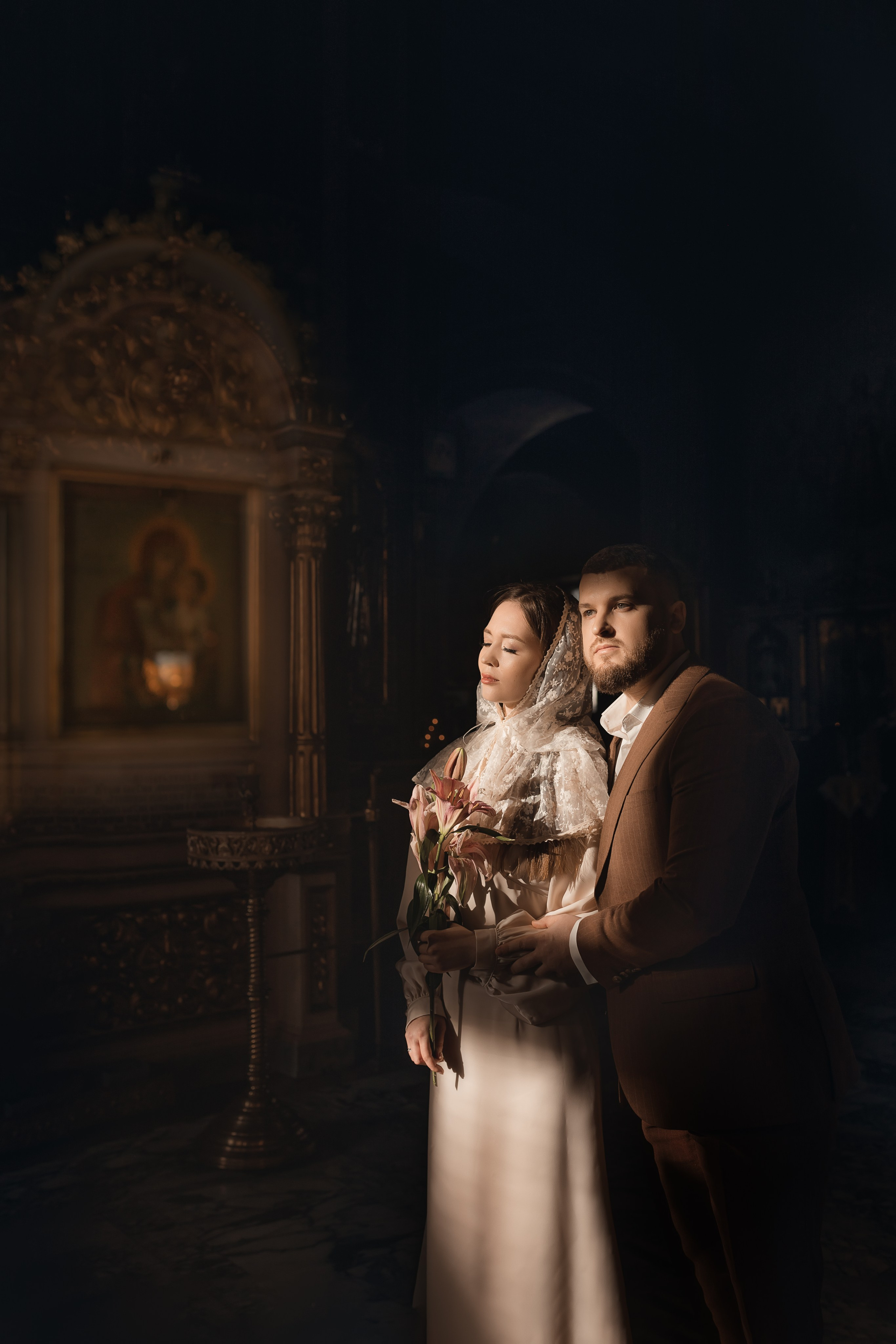 Таинство Венчания (постановочная съемка). Moscow_CPC