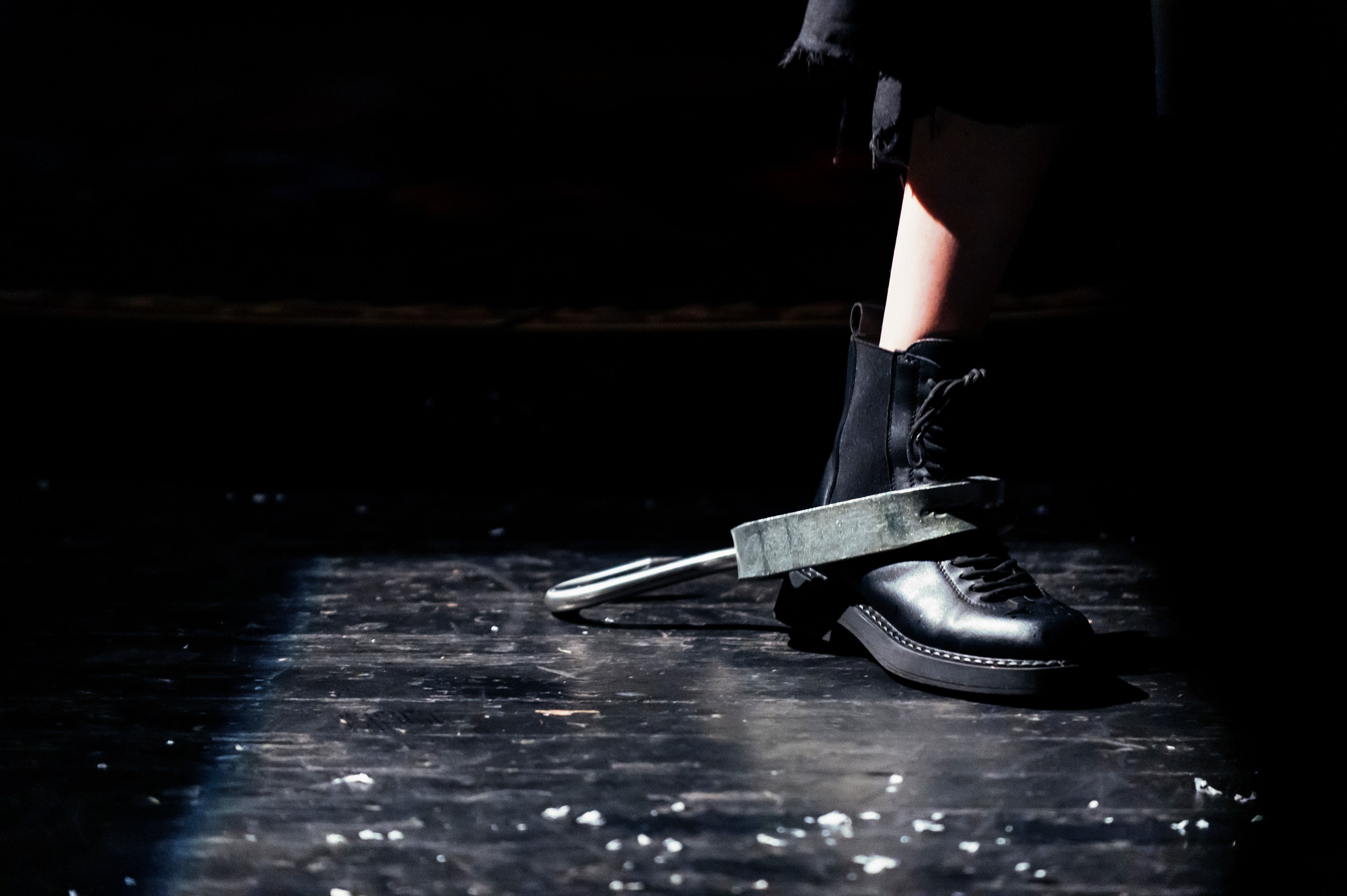 Спектакль "Магазин", Небольшой Драматический Театр /Санкт-Петербург/. Татьяна Колганова, Анна Шельяпкова, Михаил Тараканов