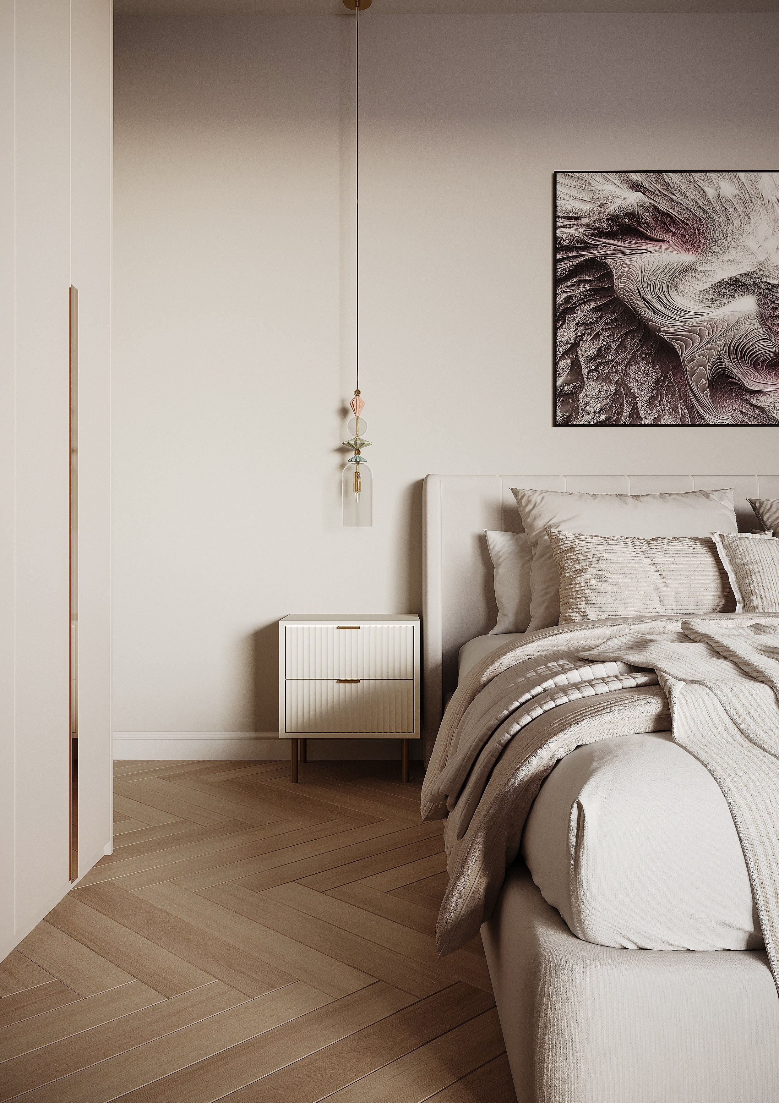 Просторная нежная квартира для милых девушек. Батракова Наталья дизайнер интерьеров Санкт-Петербург Москва Архангель