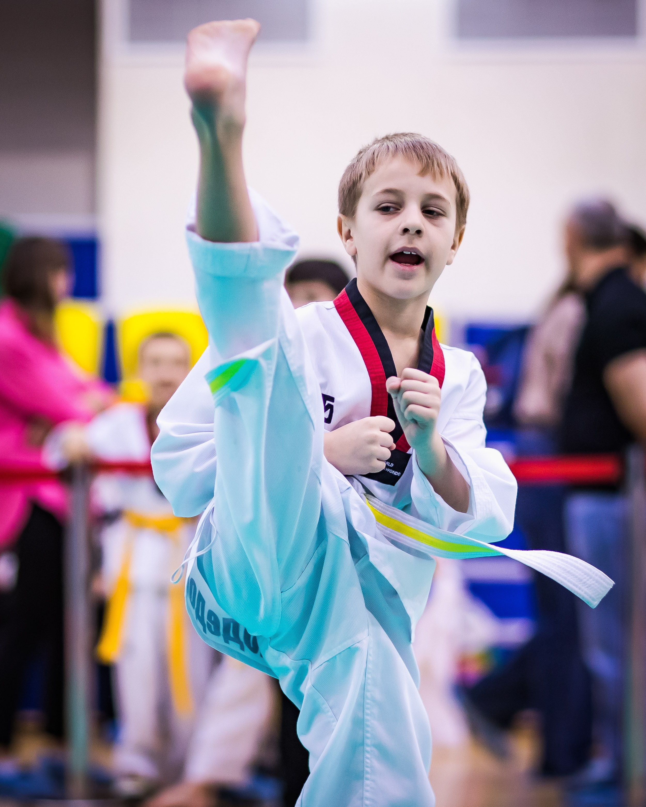 Турнир Федерации детского тхэквондо России по дисциплине ПХУМСЭ. Спортивный фотограф Максим Серегин