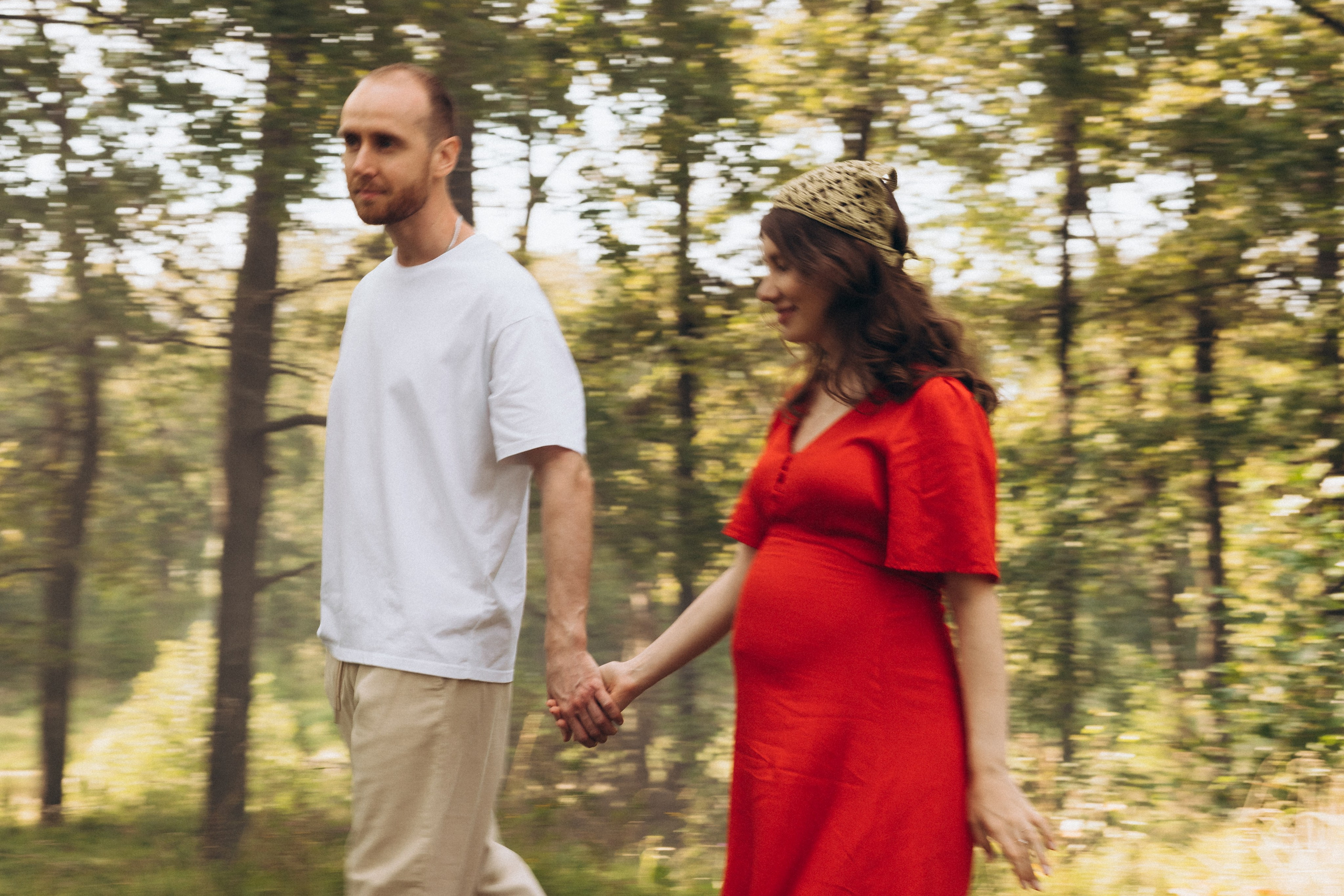 Илья, Анна и малышка в животе. Фотограф Нижний Новгород