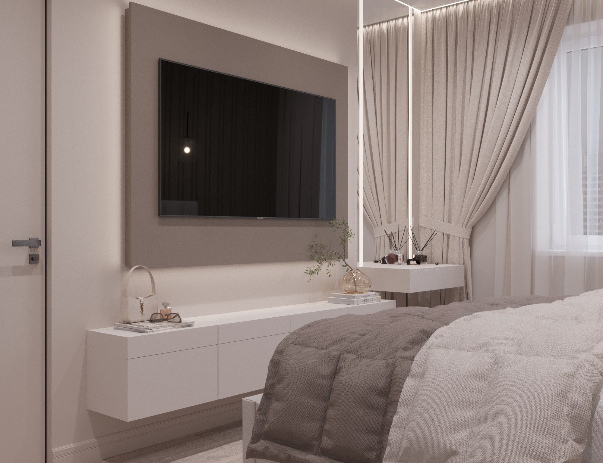 ЖК СитиЛайф 47 кв. м. Дизайнер интерьера Ирина Бовыкина